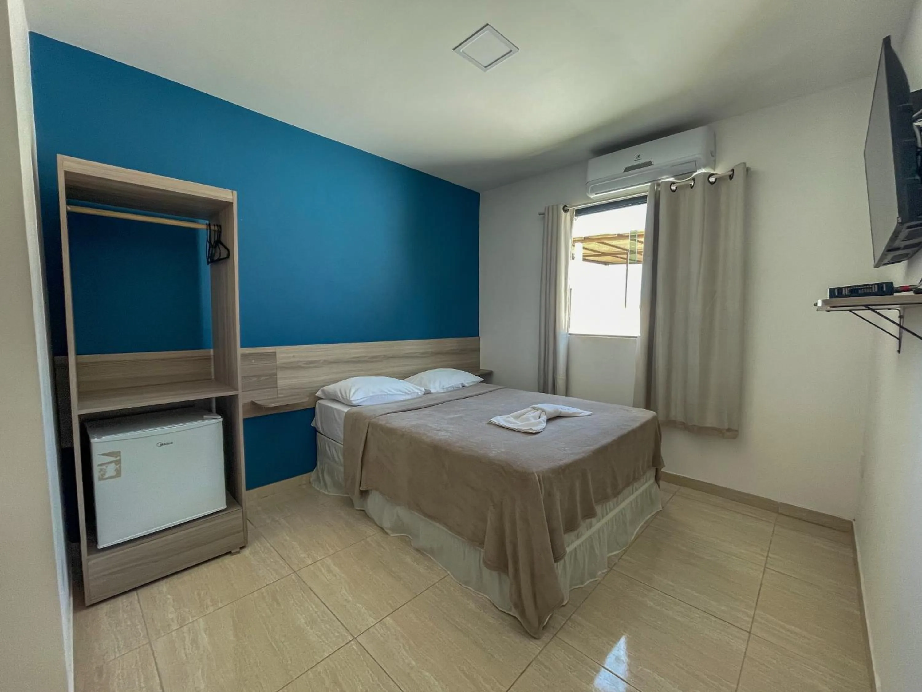 Bed in Pousada Talha - Mar