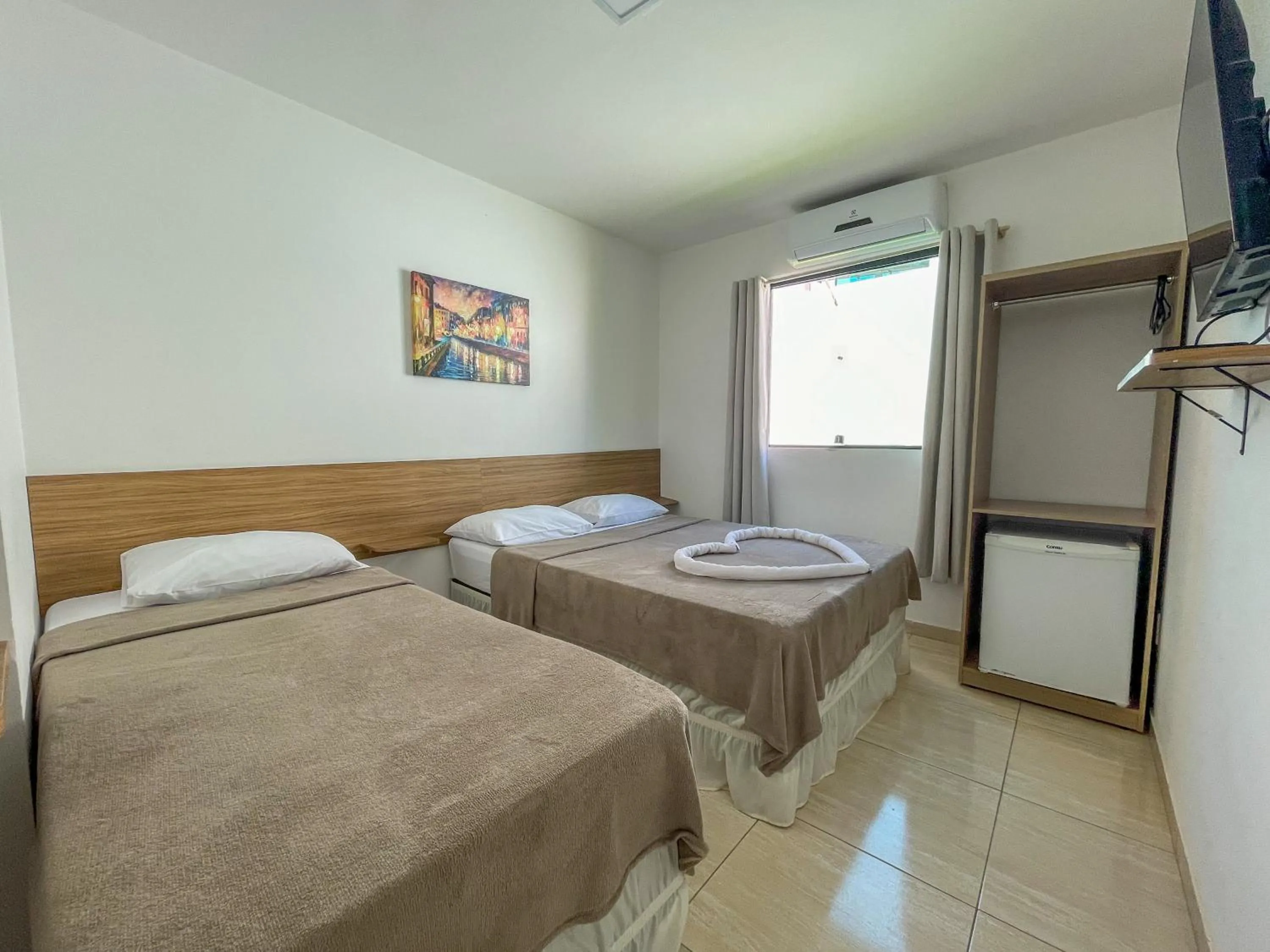 Bed in Pousada Talha - Mar