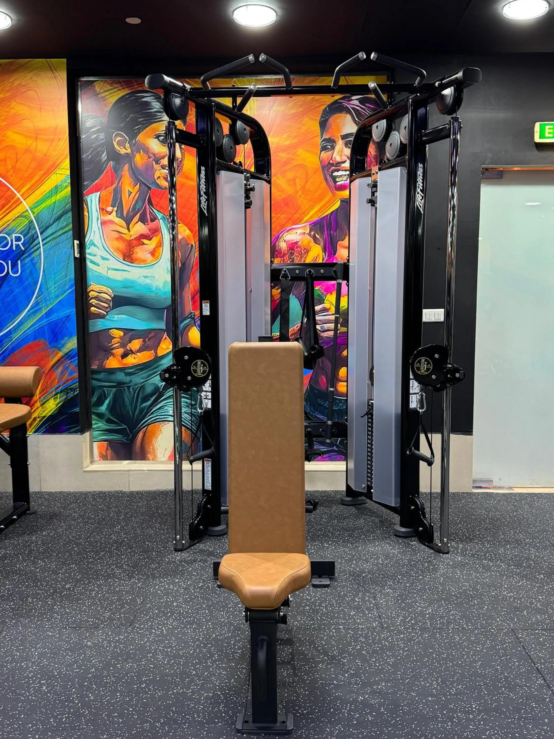 Fitness centre/facilities in Swissôtel Al Murooj Dubai