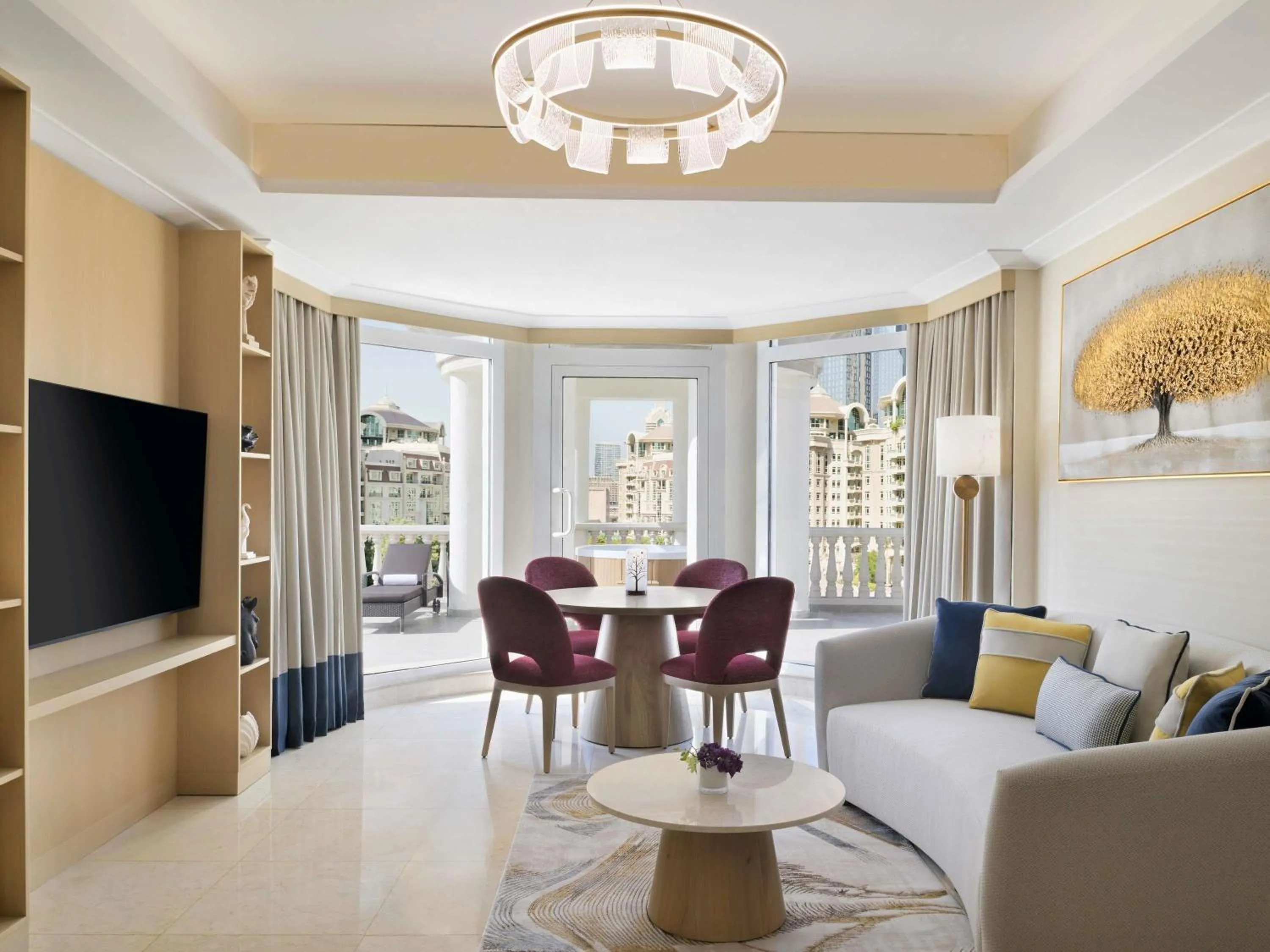 Bedroom in Swissôtel Al Murooj Dubai