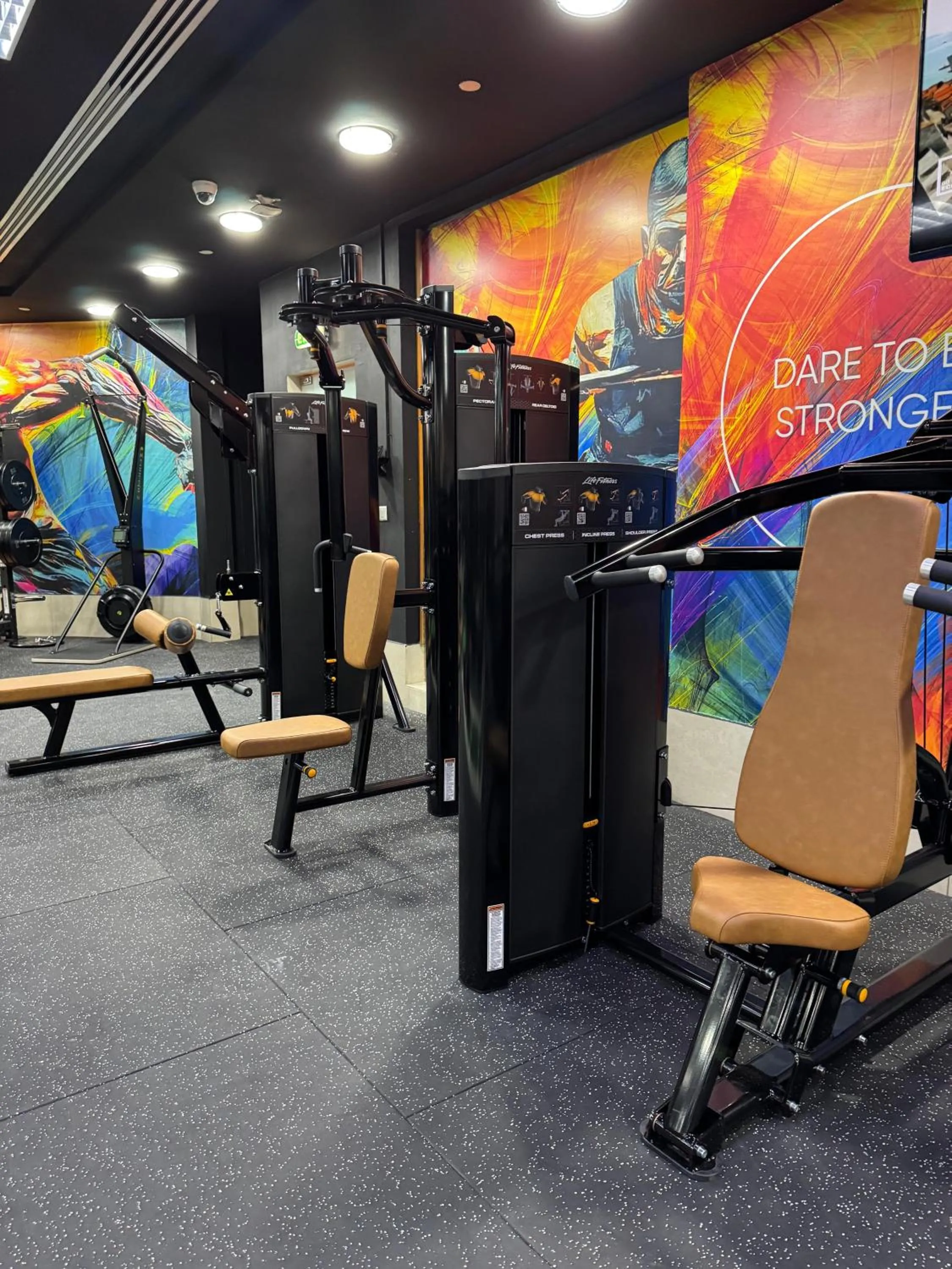 Fitness centre/facilities in Swissôtel Al Murooj Dubai