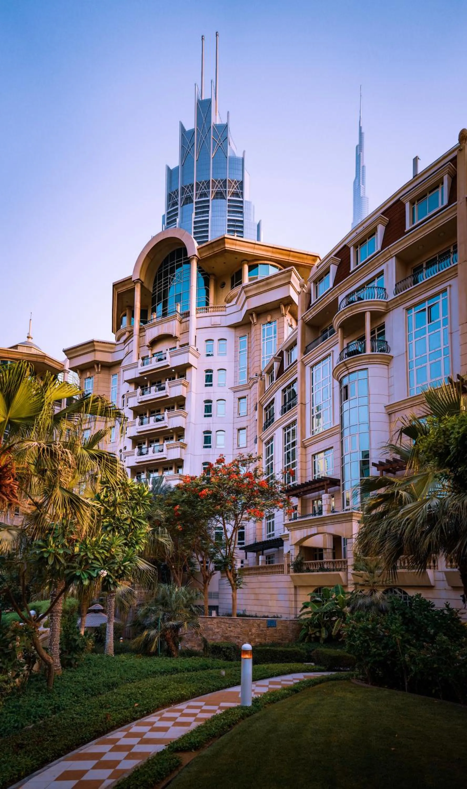 Property building in Swissôtel Al Murooj Dubai