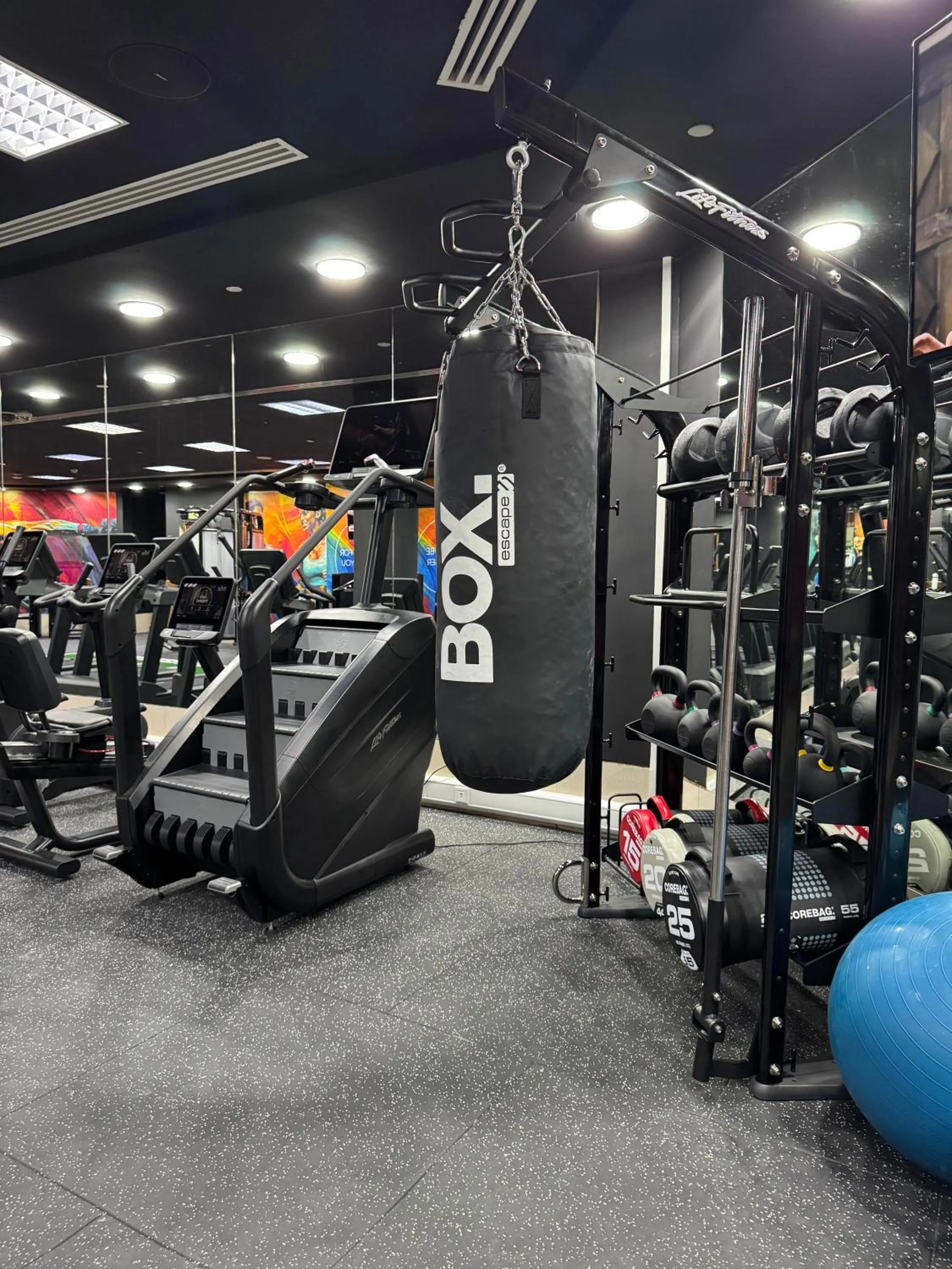 Fitness centre/facilities in Swissôtel Al Murooj Dubai