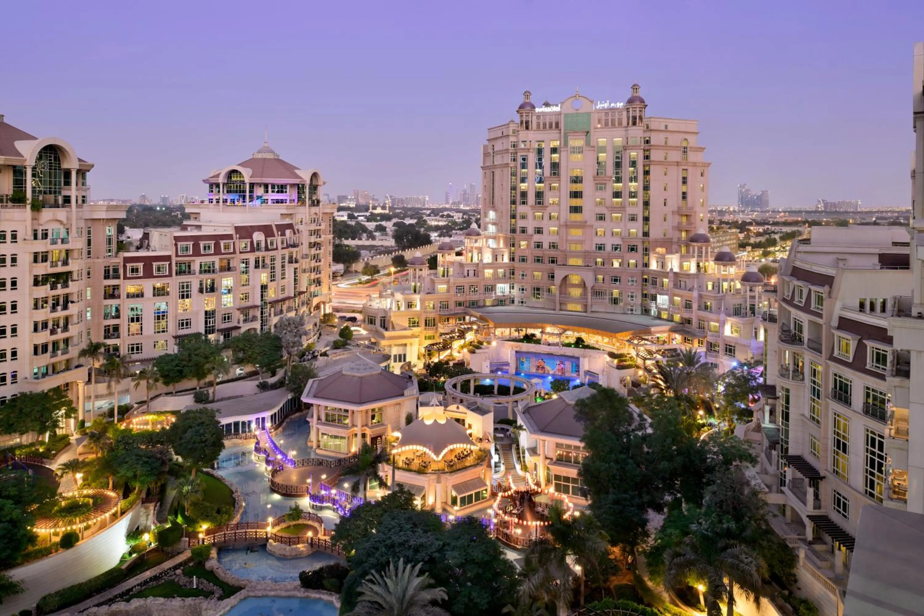 Property building in Swissôtel Al Murooj Dubai