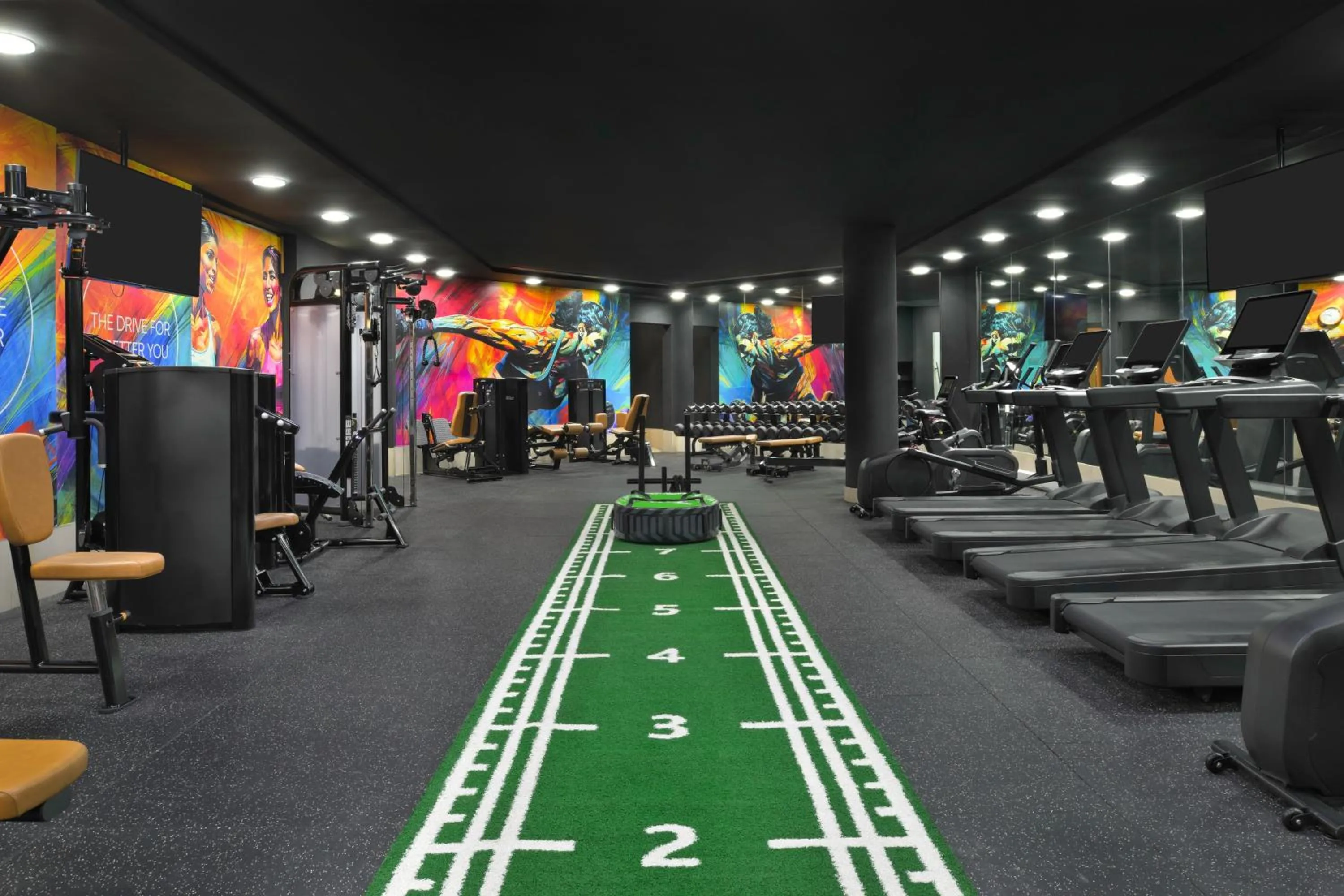 Fitness centre/facilities in Swissôtel Al Murooj Dubai