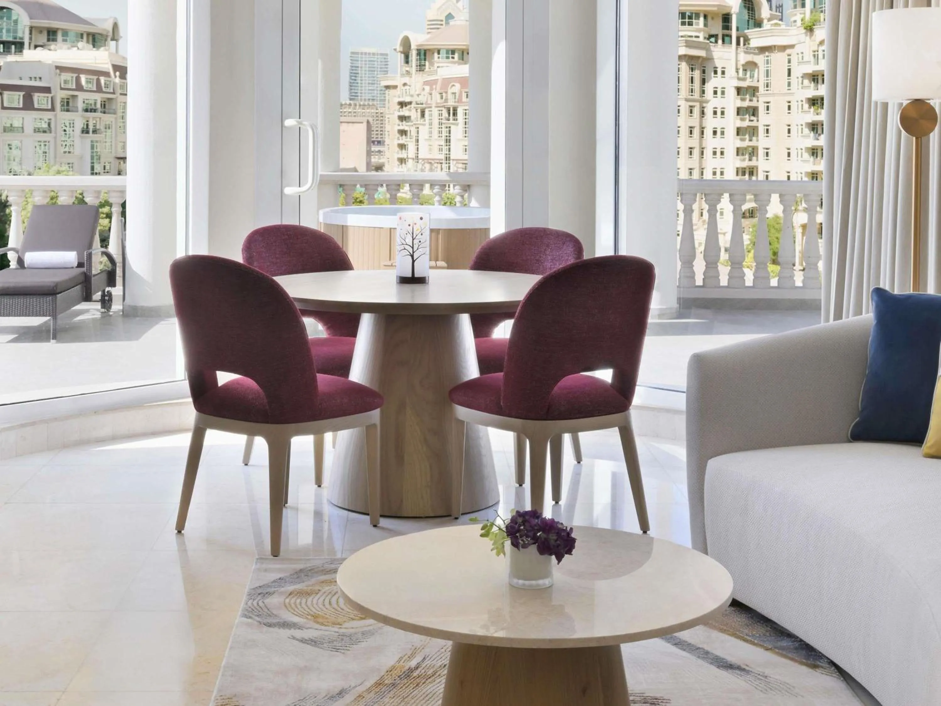 Bedroom in Swissôtel Al Murooj Dubai