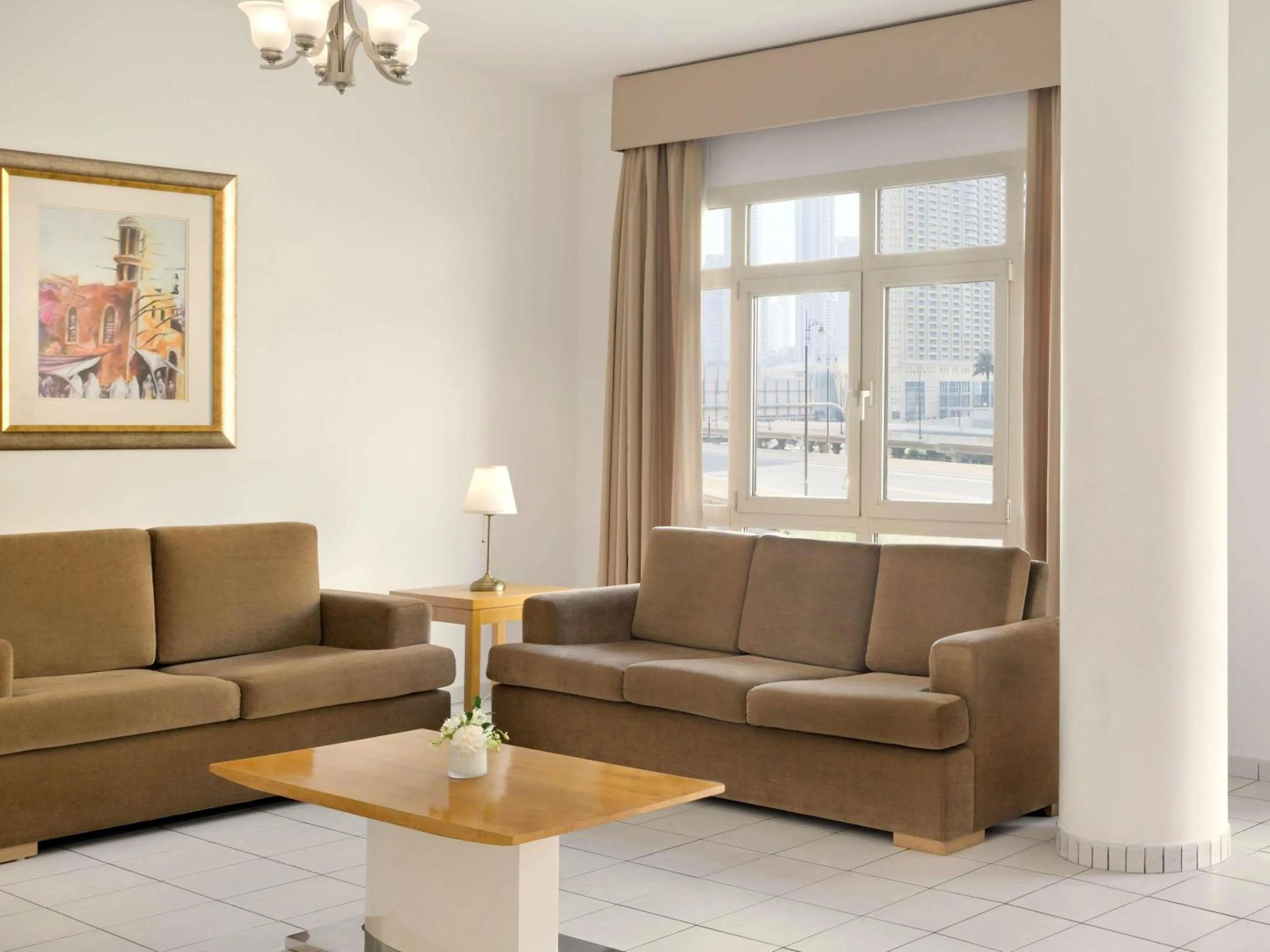 Bedroom in Swissôtel Al Murooj Dubai