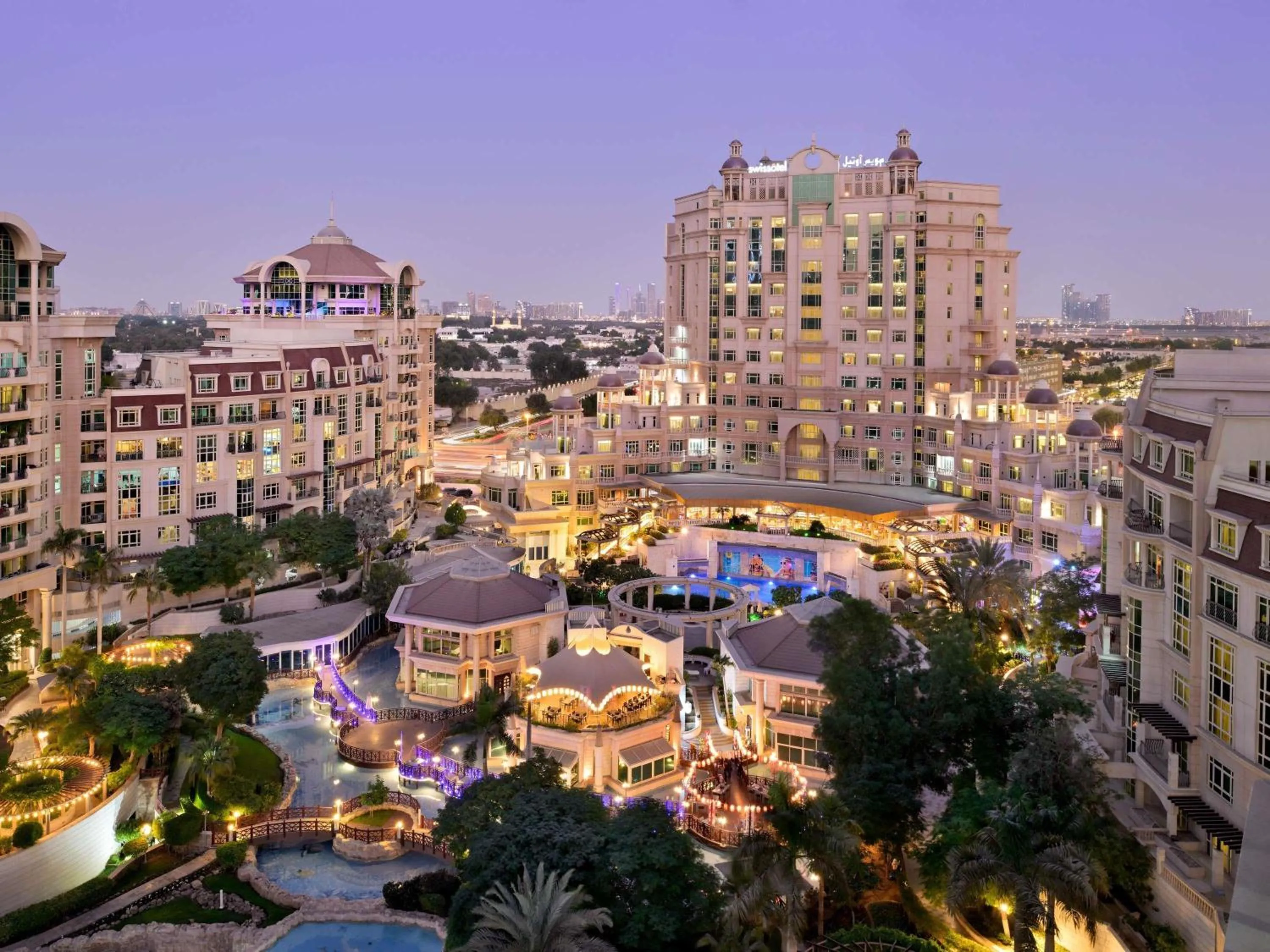 Property building in Swissôtel Al Murooj Dubai