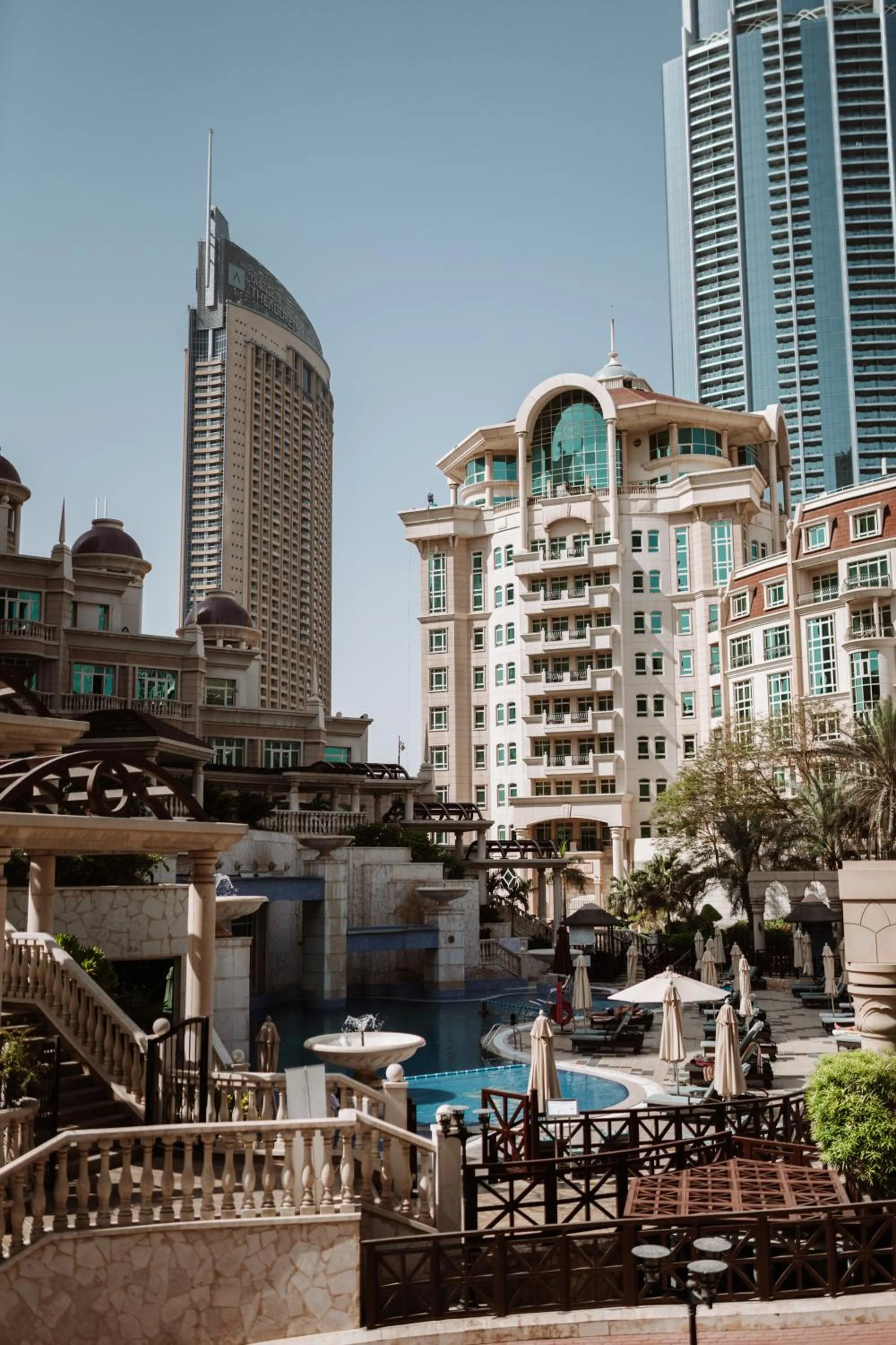 Property building in Swissôtel Al Murooj Dubai