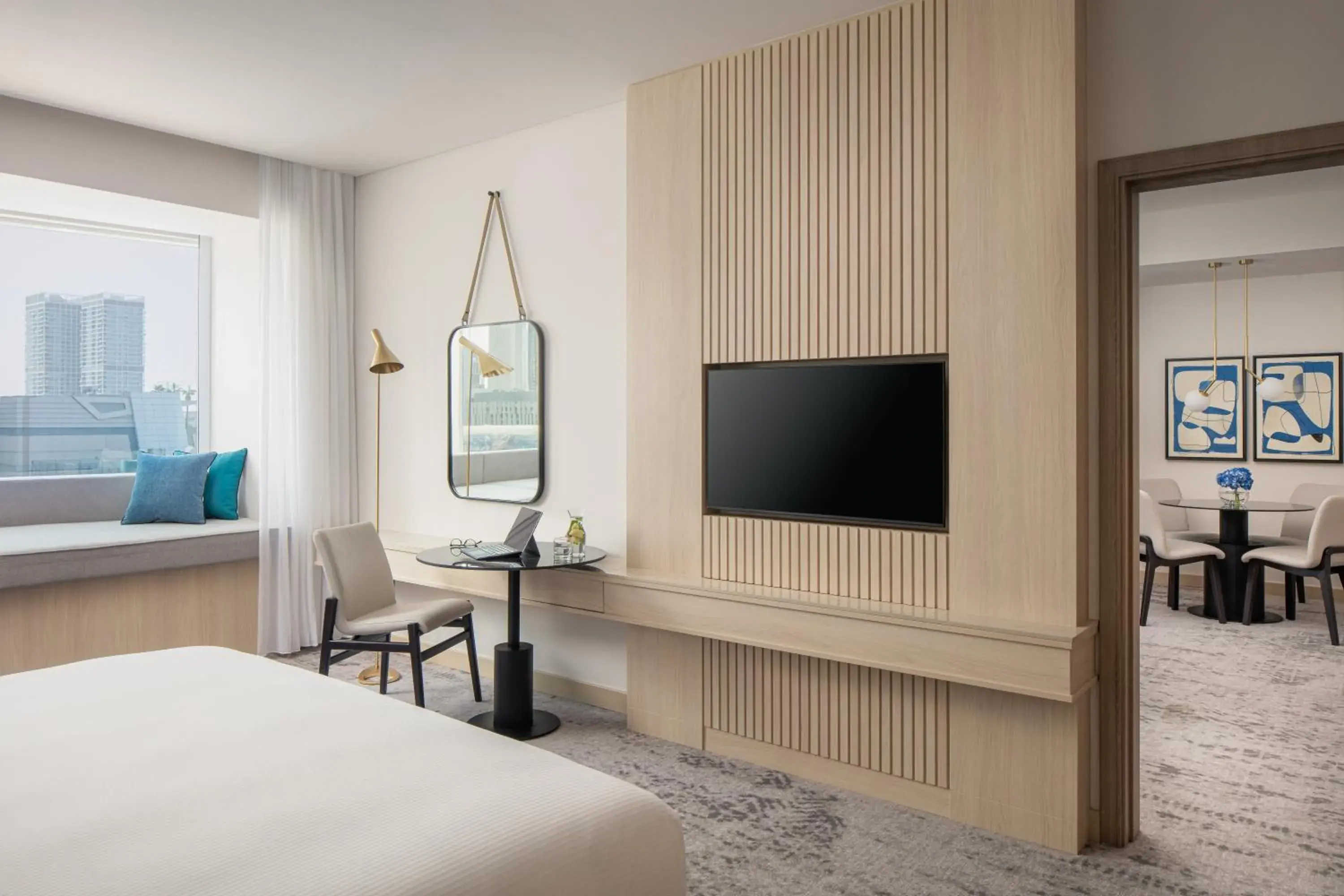 Newly Designed Window-Seat Suite in Towers Rotana - Dubai Newly Designed Window-Seat Suite in Towers Rotana - Dubai