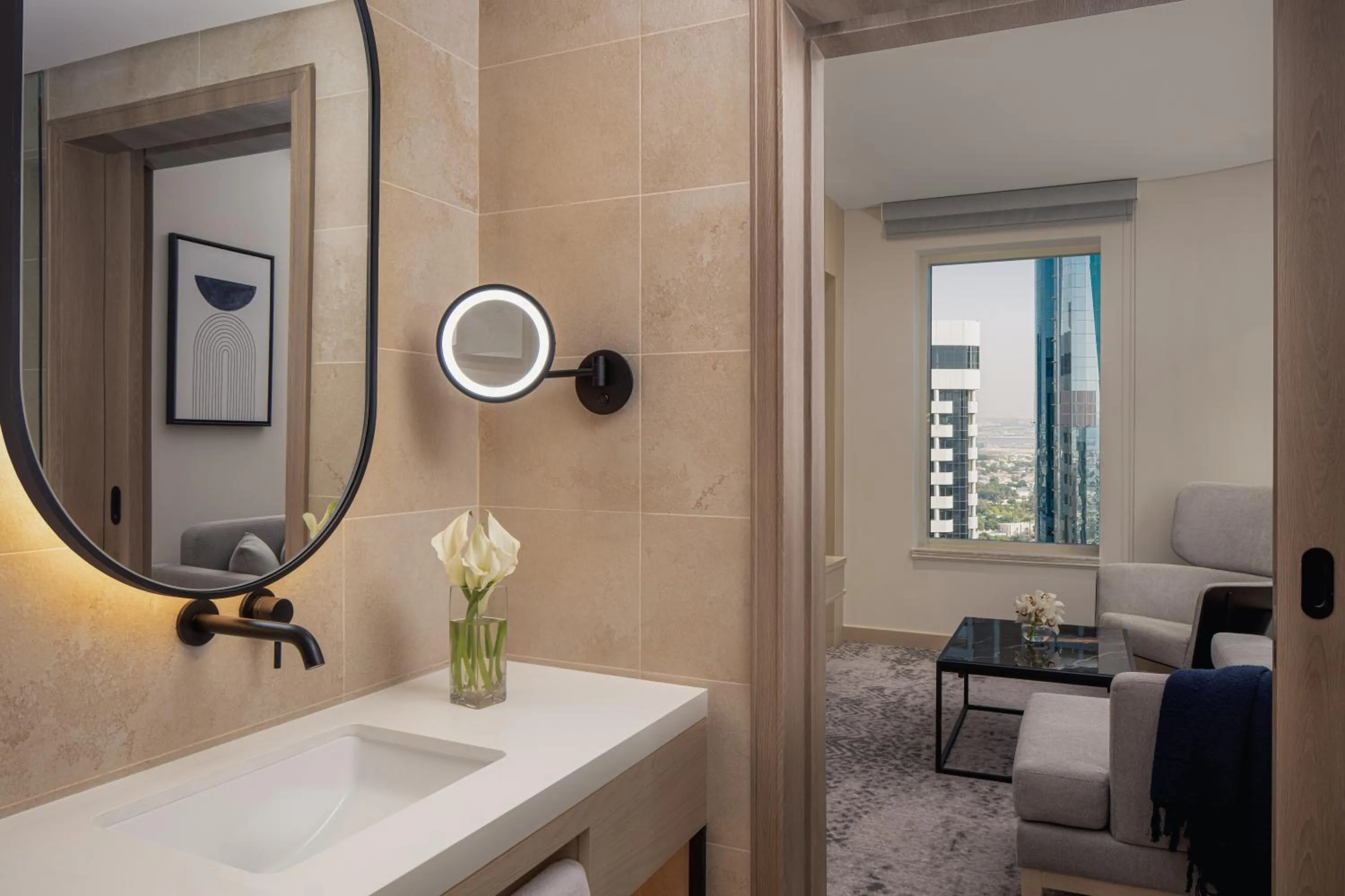Bathroom in Towers Rotana - Dubai