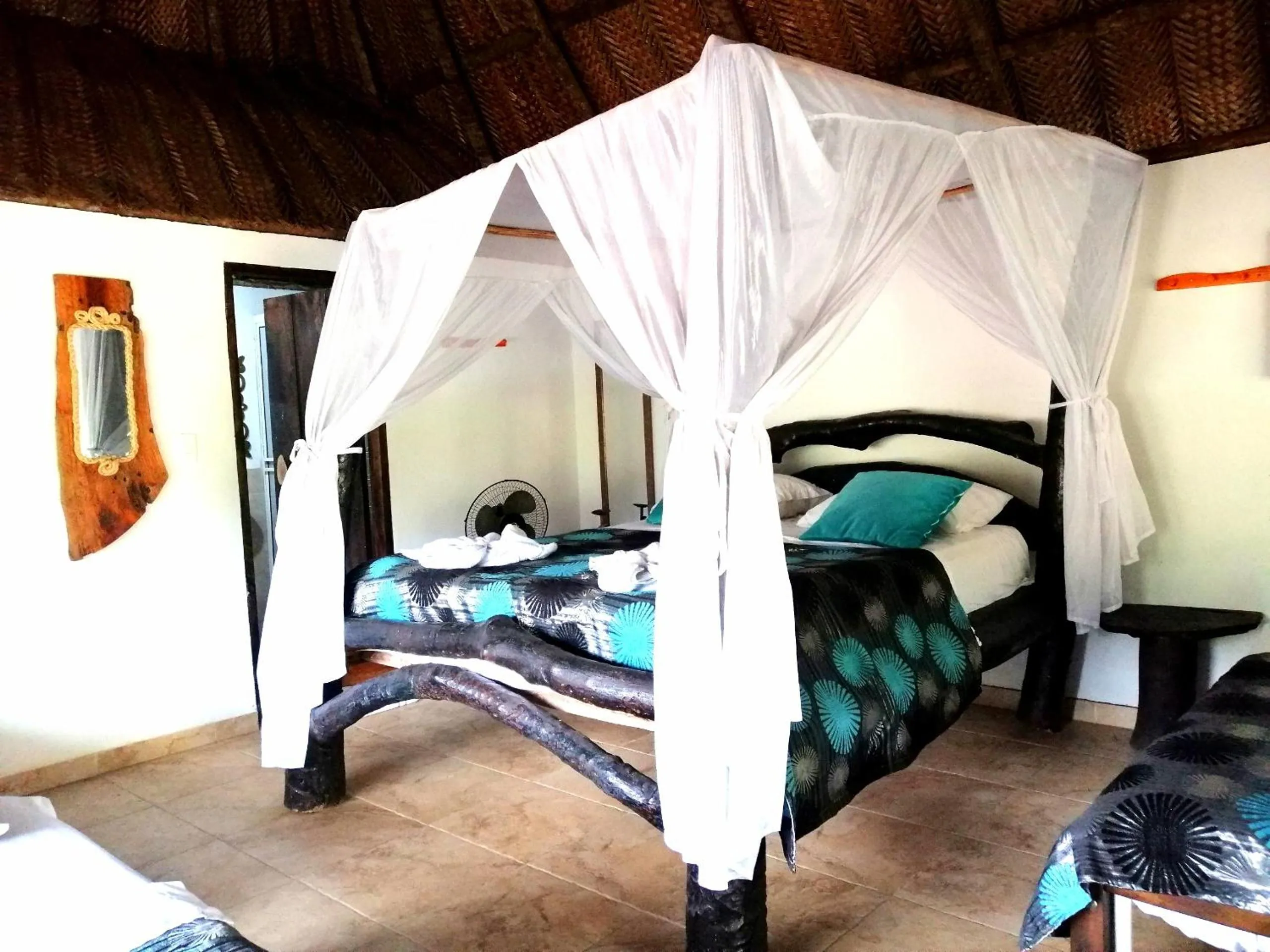 Bed in Hostal Villa Cata