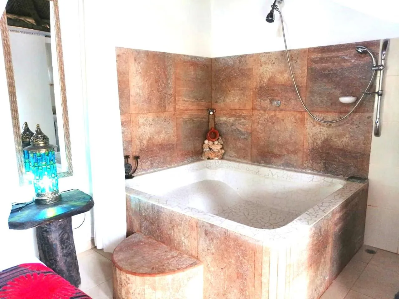 Bathroom in Hostal Villa Cata