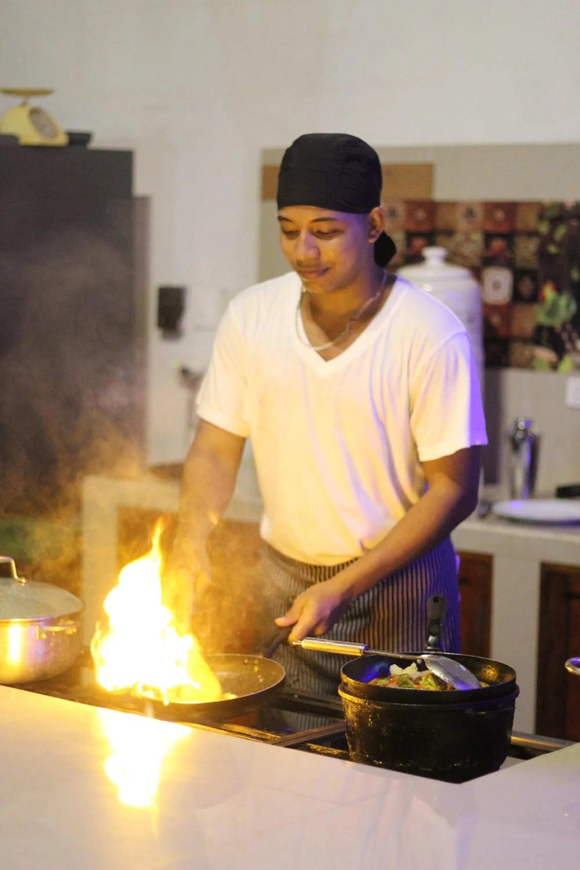 Staff in Hostal Villa Cata