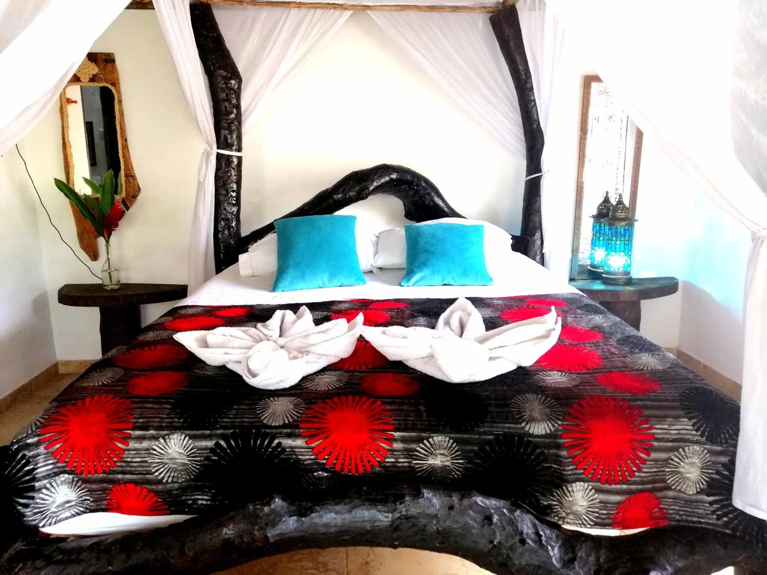 Bed in Hostal Villa Cata