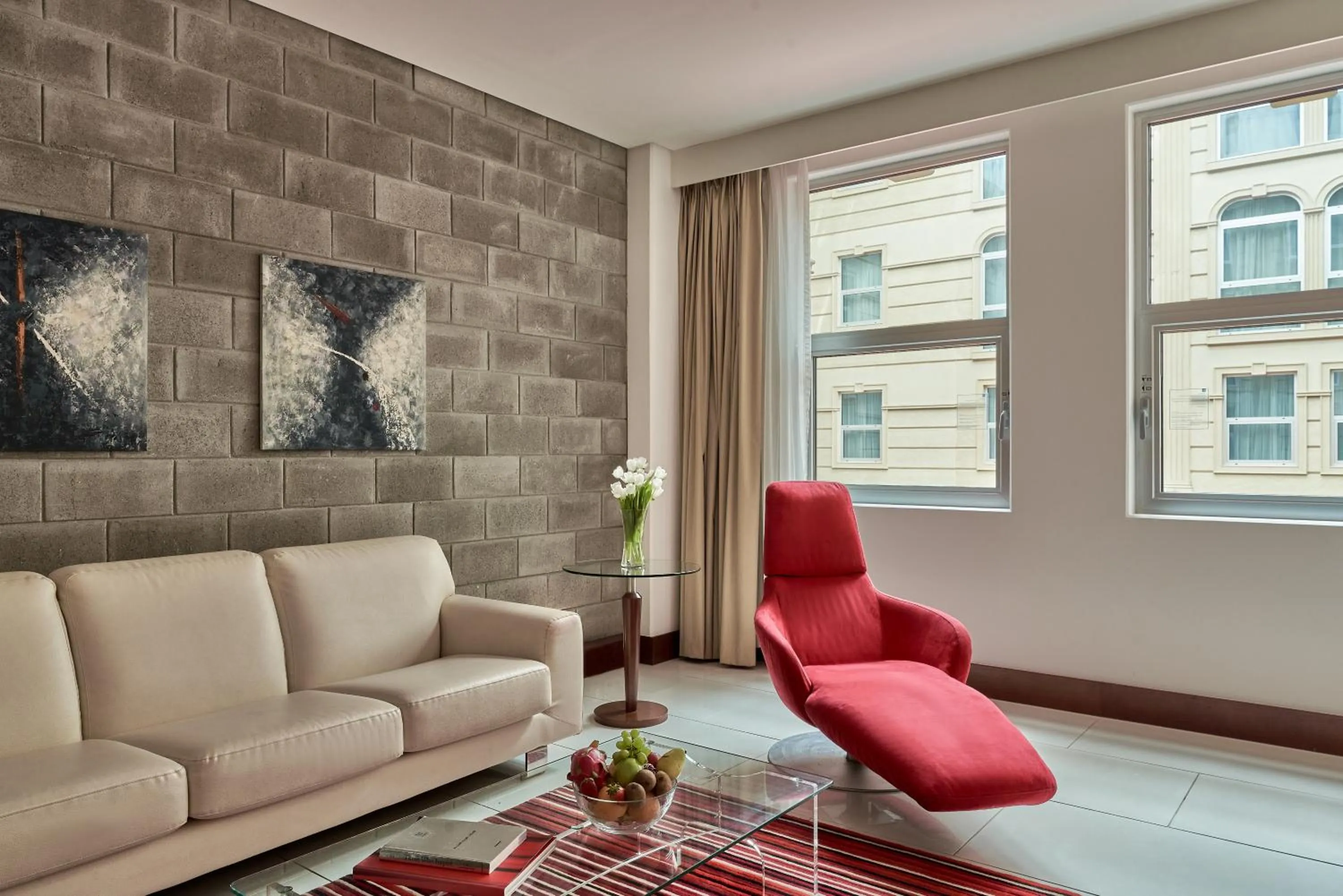 Living room in Villa Rotana