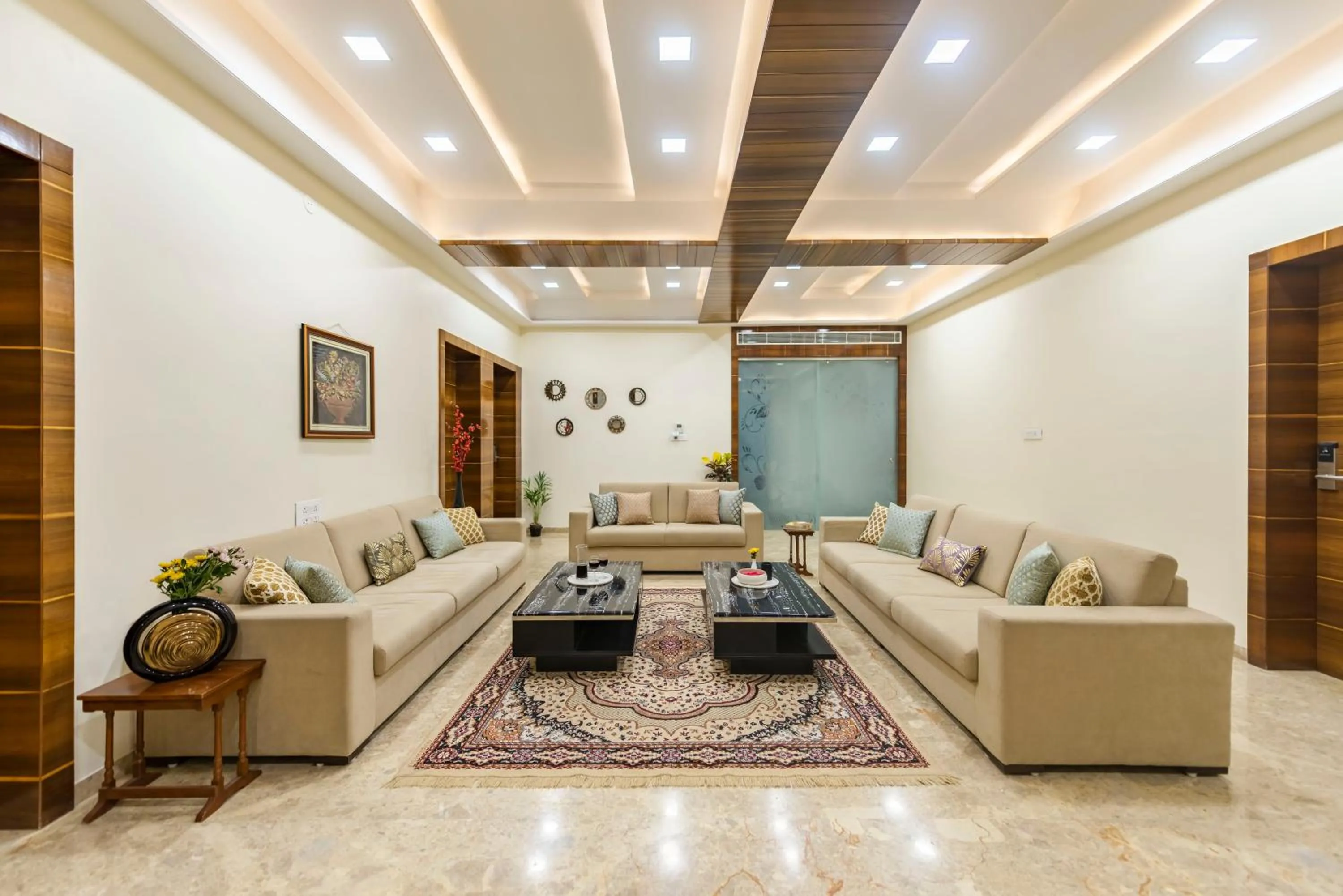 Living room in ama Stays & Trails Talia Costa, Udaipur