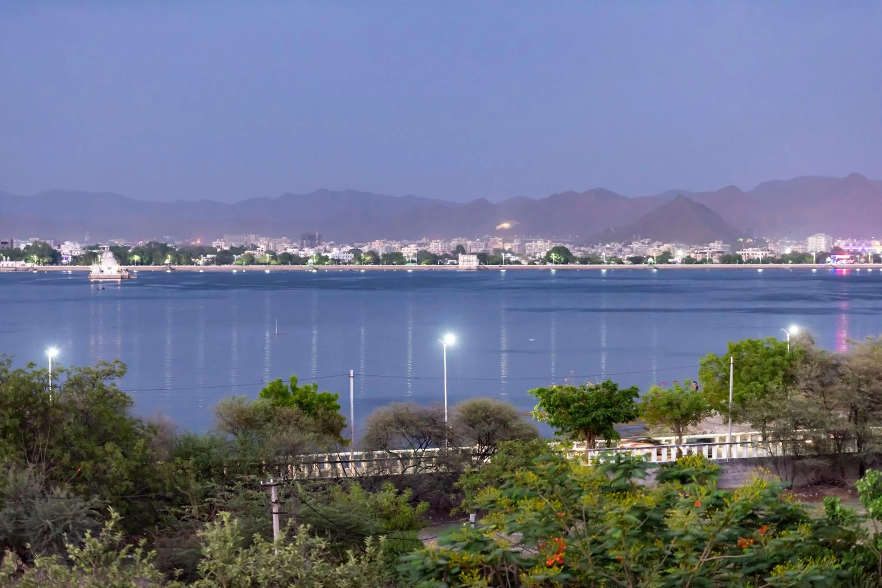 Lake view in ama Stays & Trails Talia Costa, Udaipur