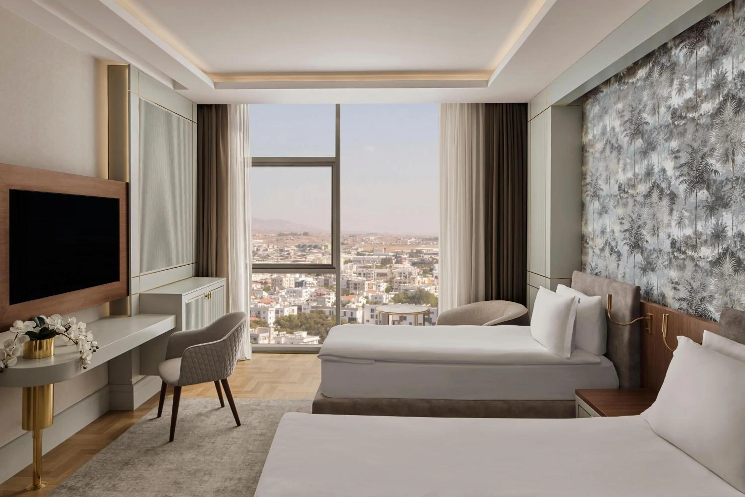 Shower, Bed in Concorde Tower Hotel & Casino