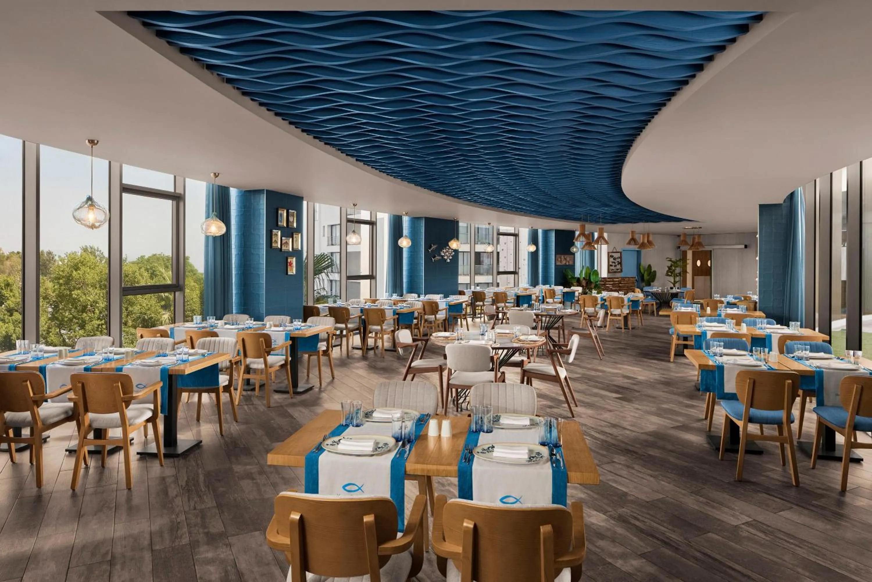 Restaurant/places to eat in Concorde Tower Hotel & Casino