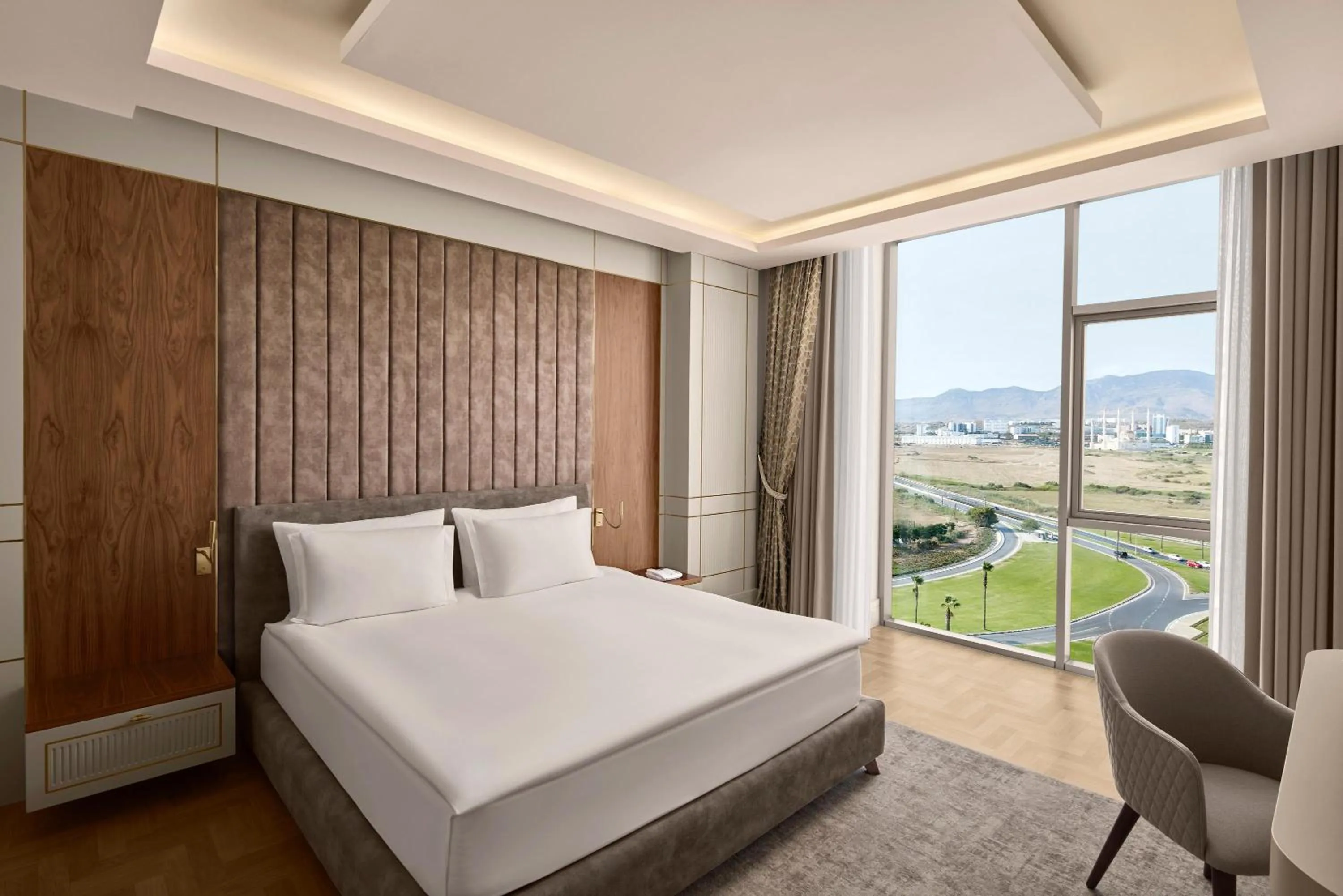 Shower, Bed in Concorde Tower Hotel & Casino