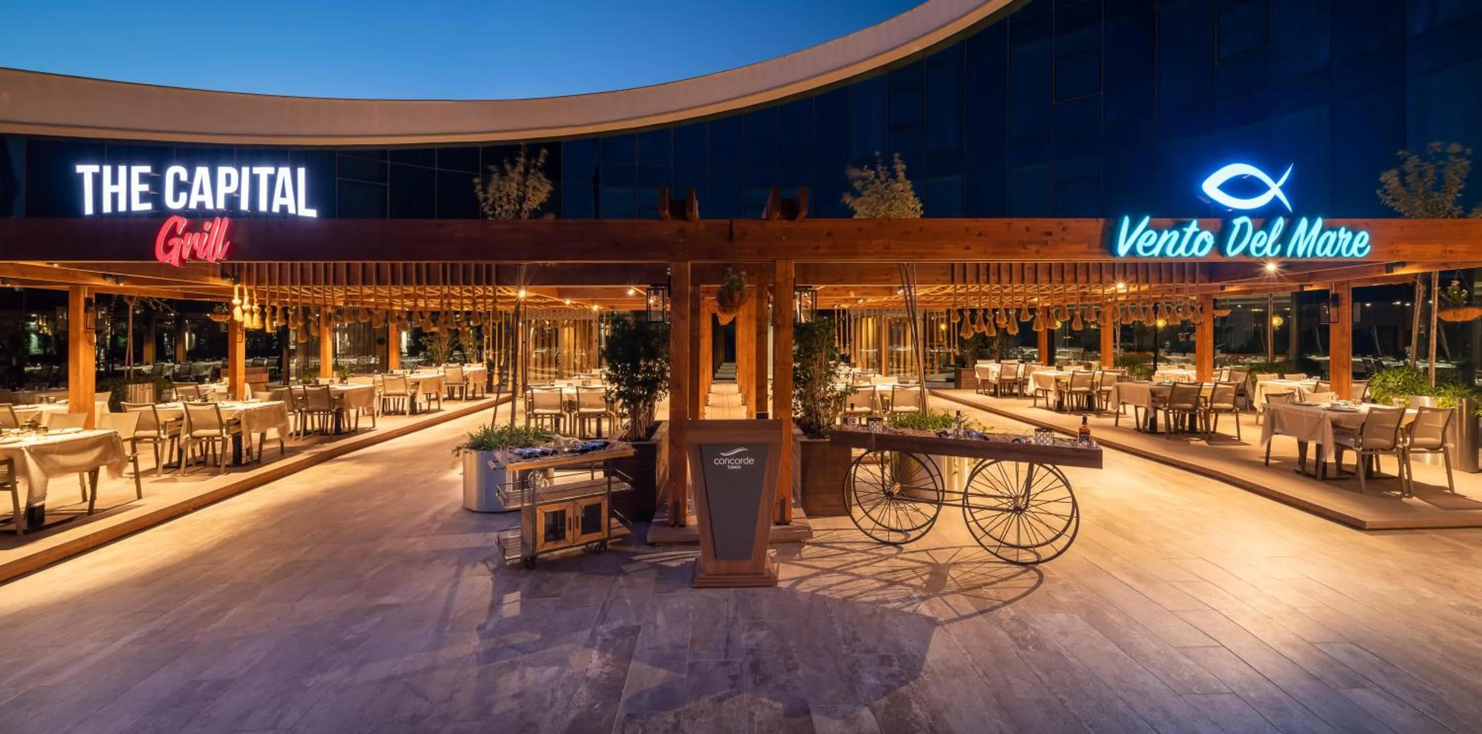 Restaurant/places to eat in Concorde Tower Hotel & Casino