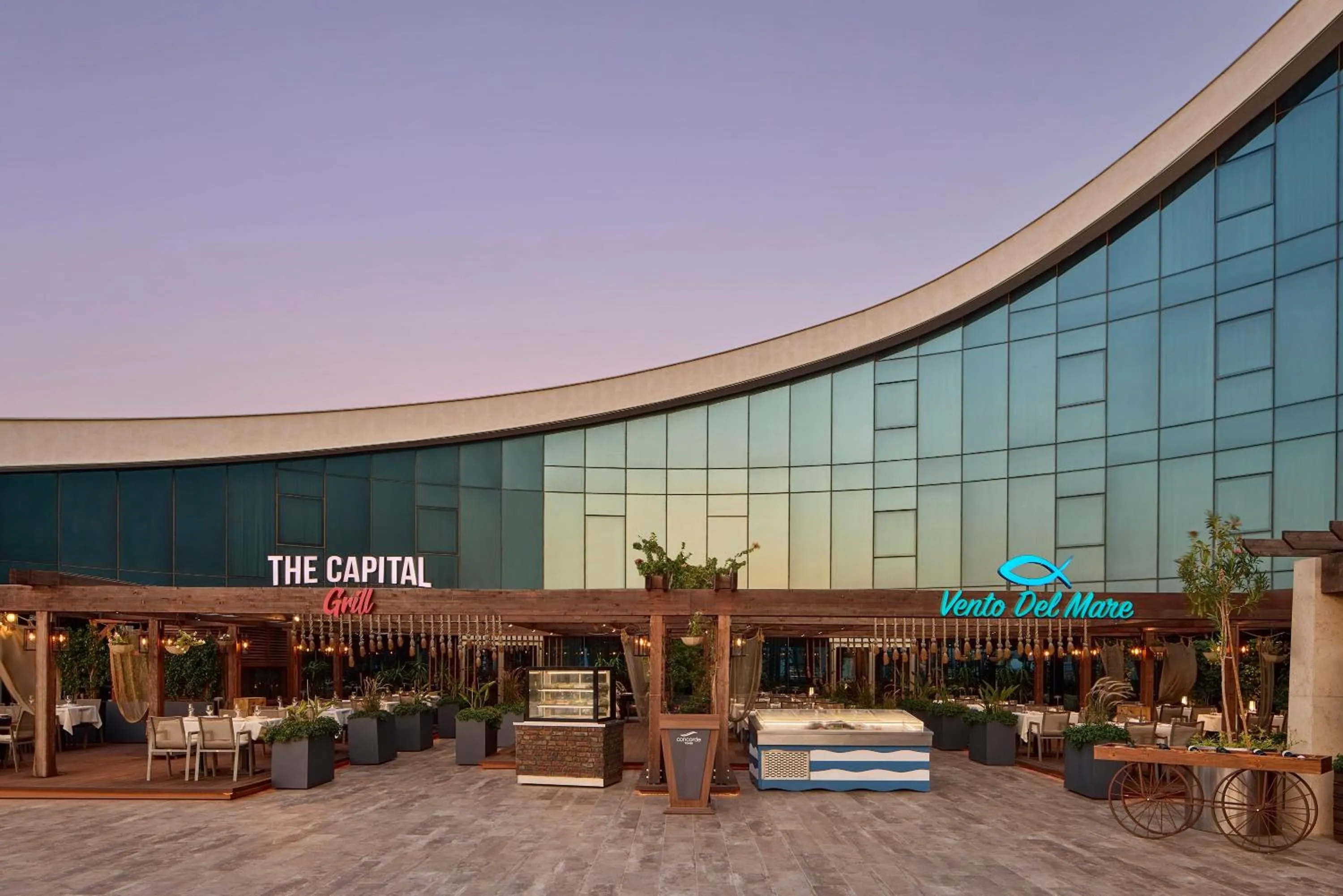 Restaurant/places to eat in Concorde Tower Hotel & Casino