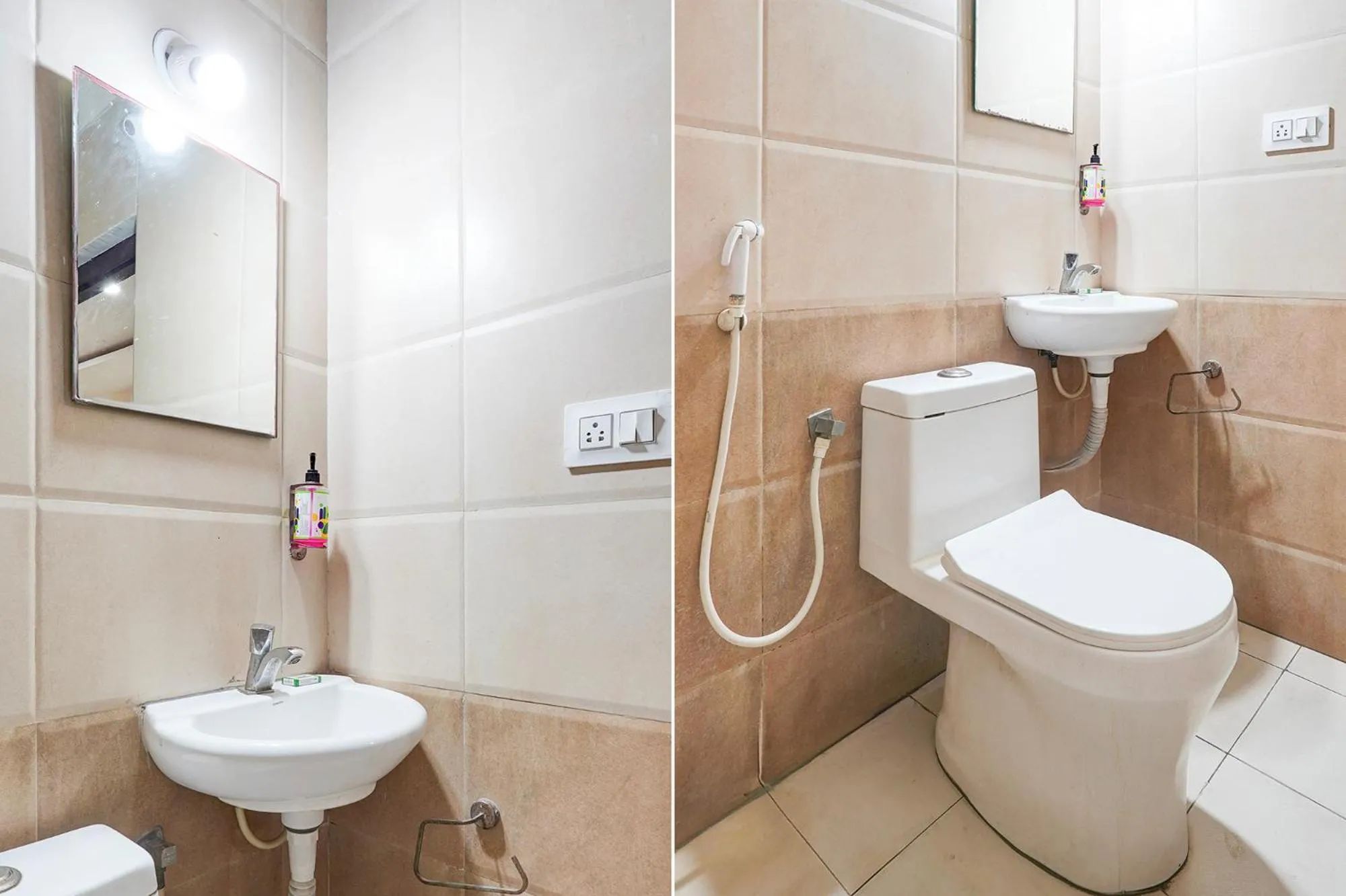 Bathroom in FabHotel Atithi Residency - Nr Kaikondrahalli Lake