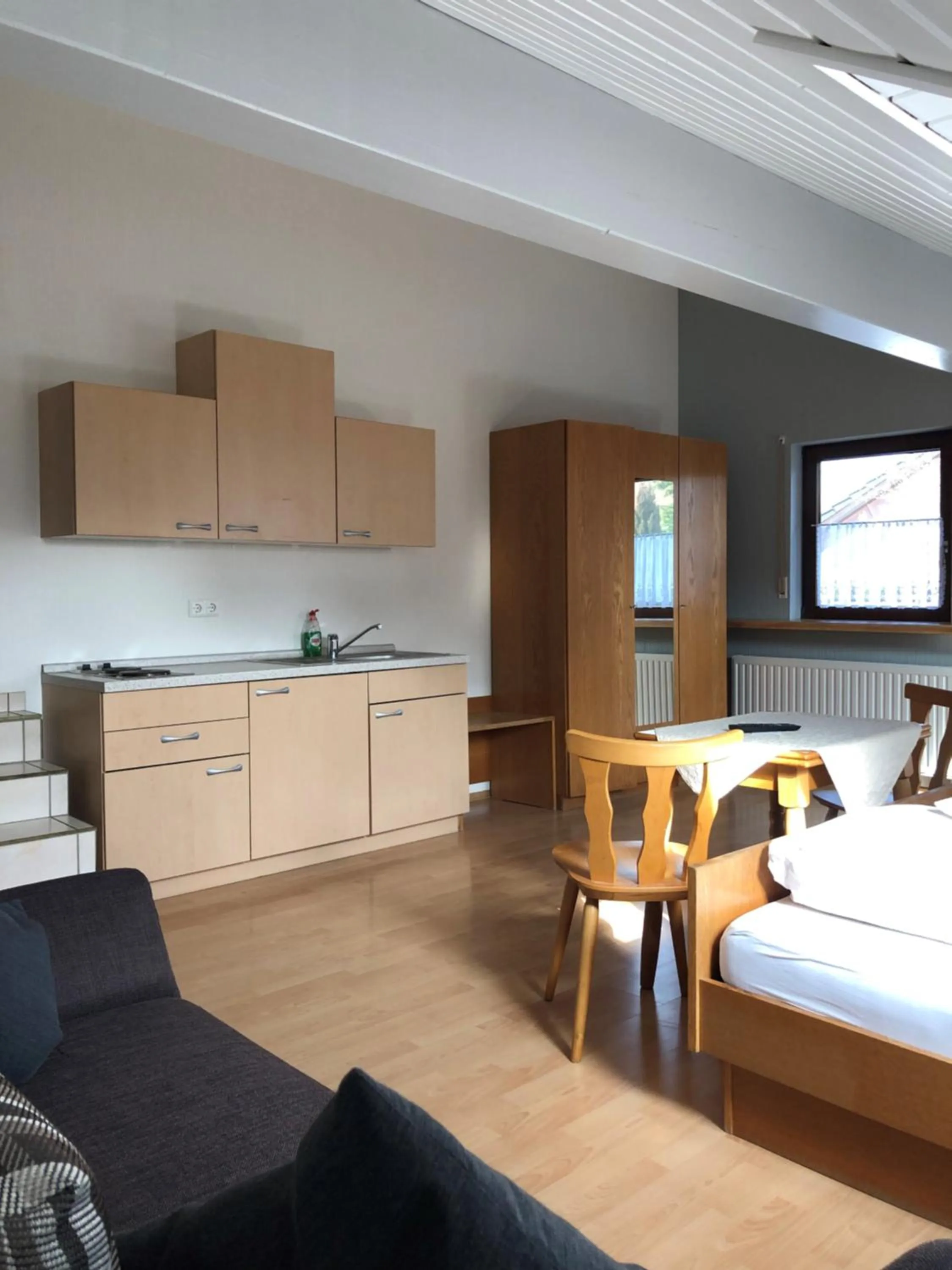 Kitchen or kitchenette in Landhaus Monika