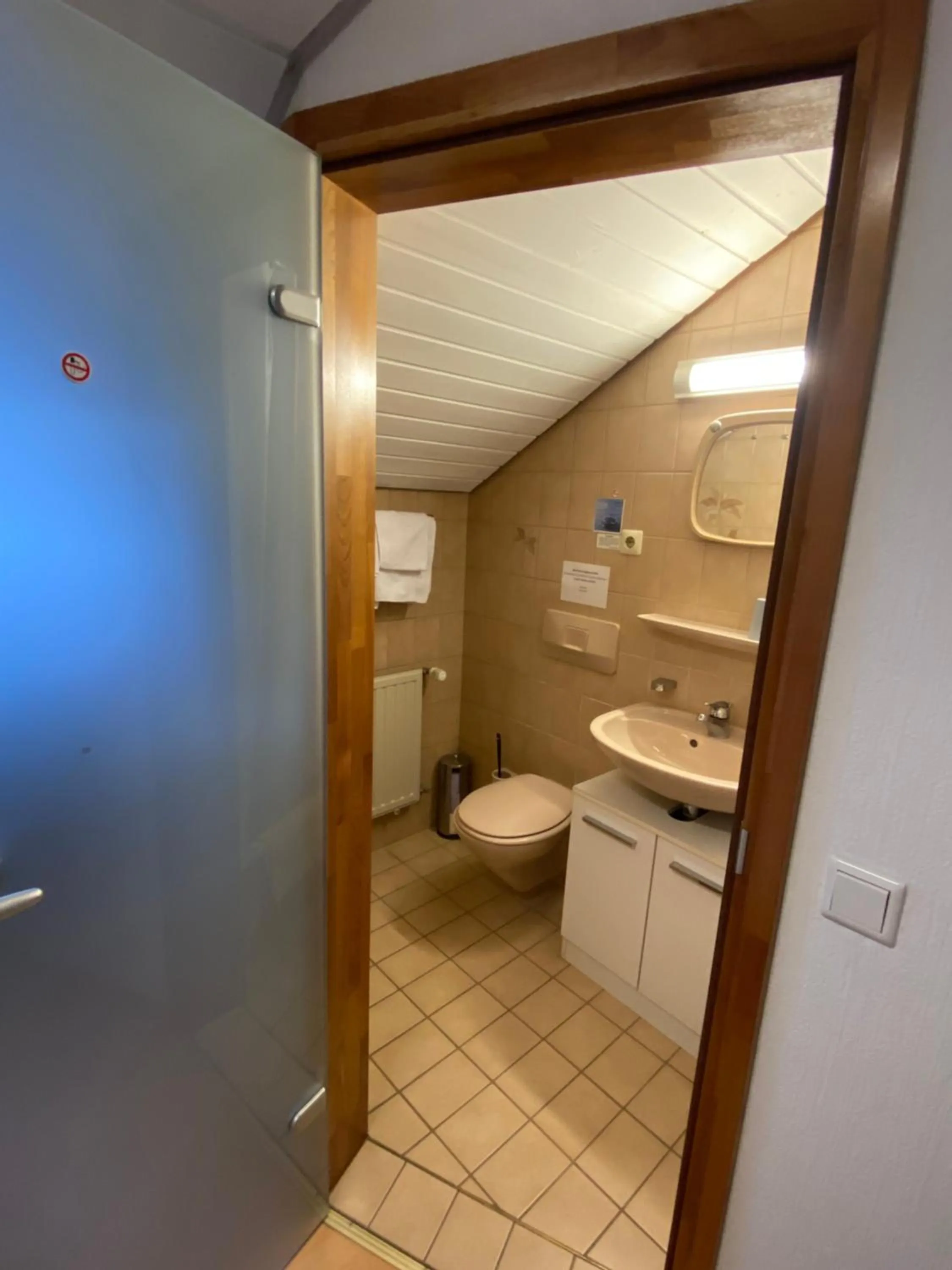 Bathroom in Landhaus Monika