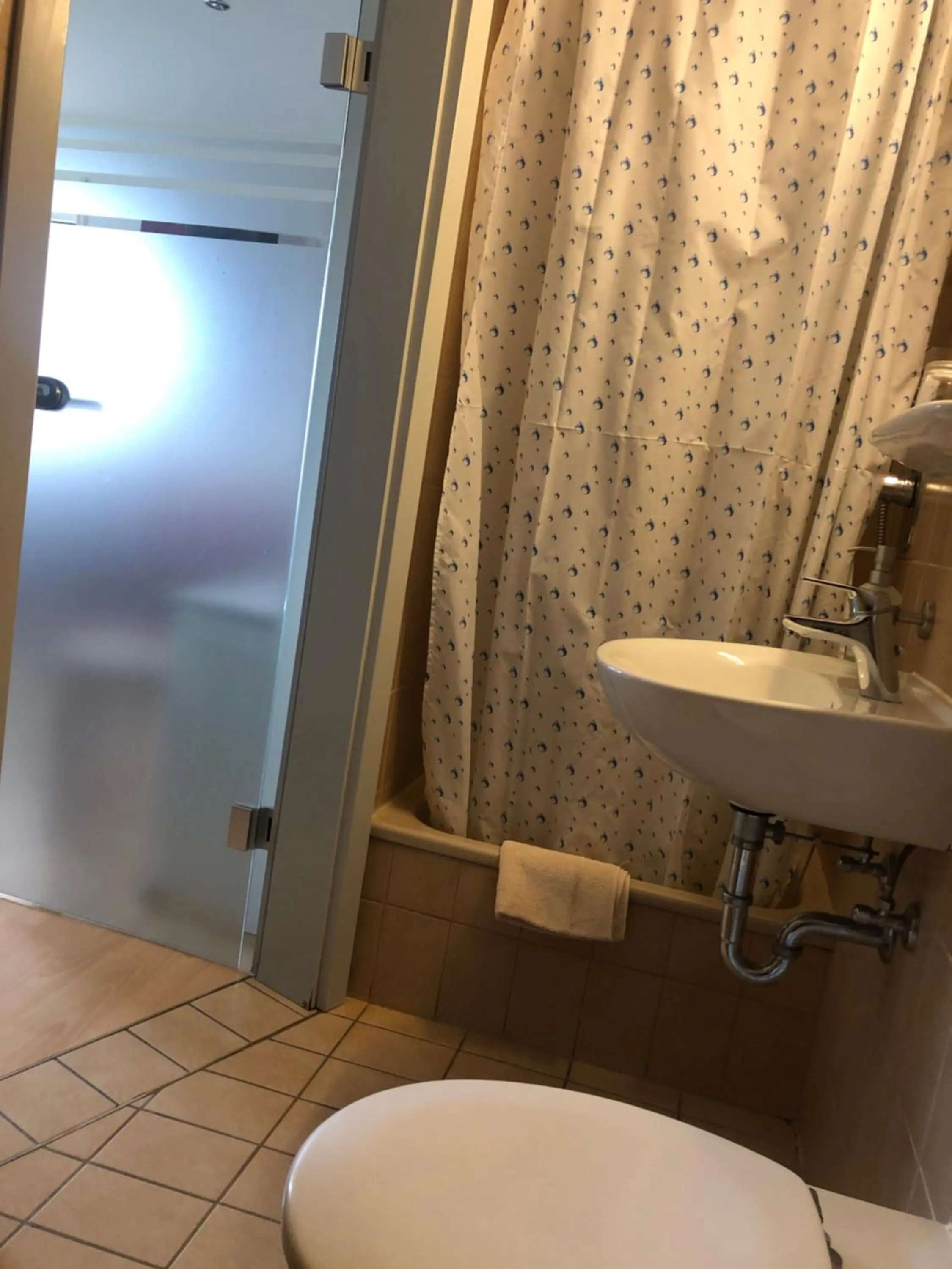 Bathroom in Landhaus Monika