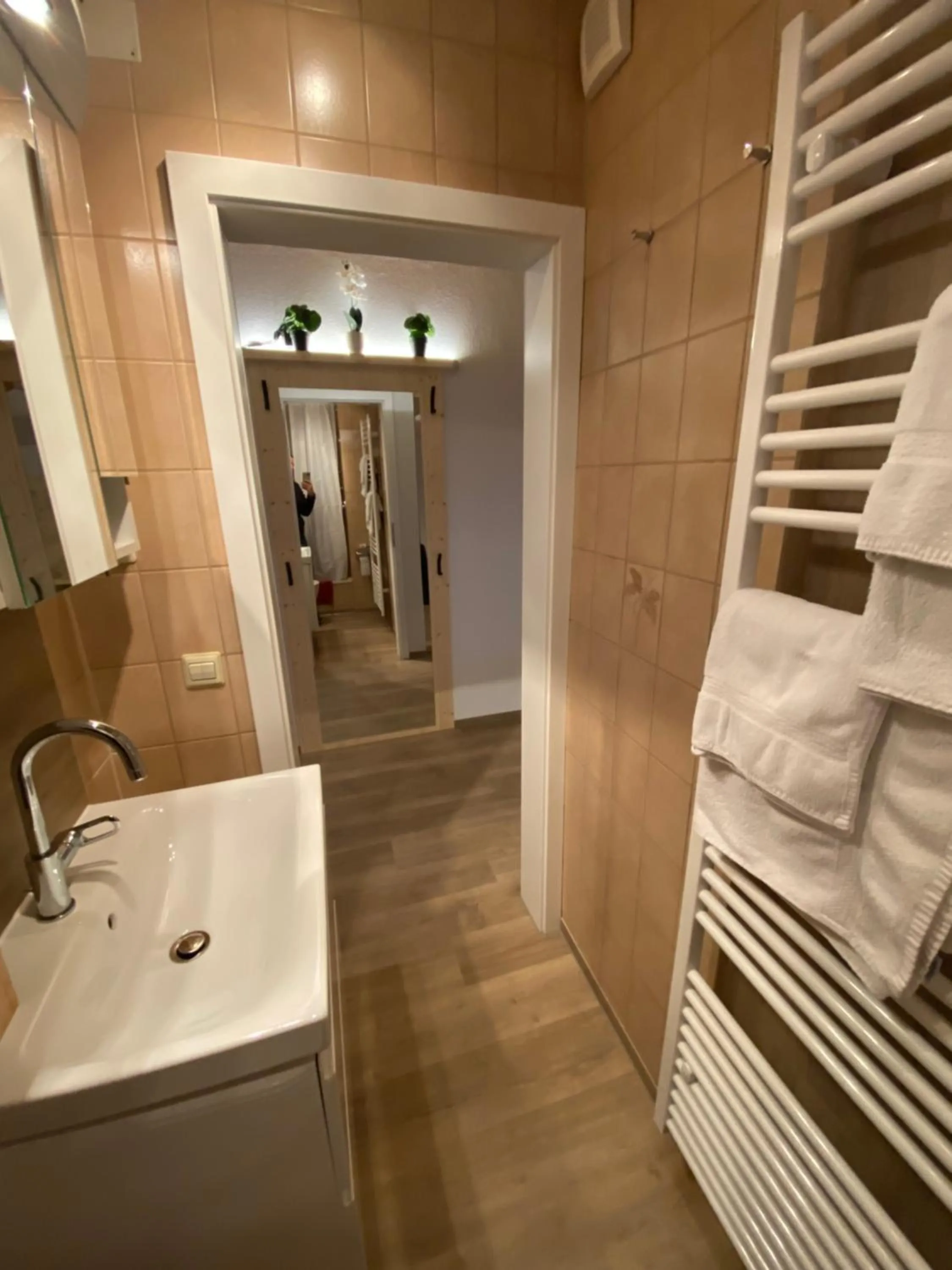 Bathroom in Landhaus Monika