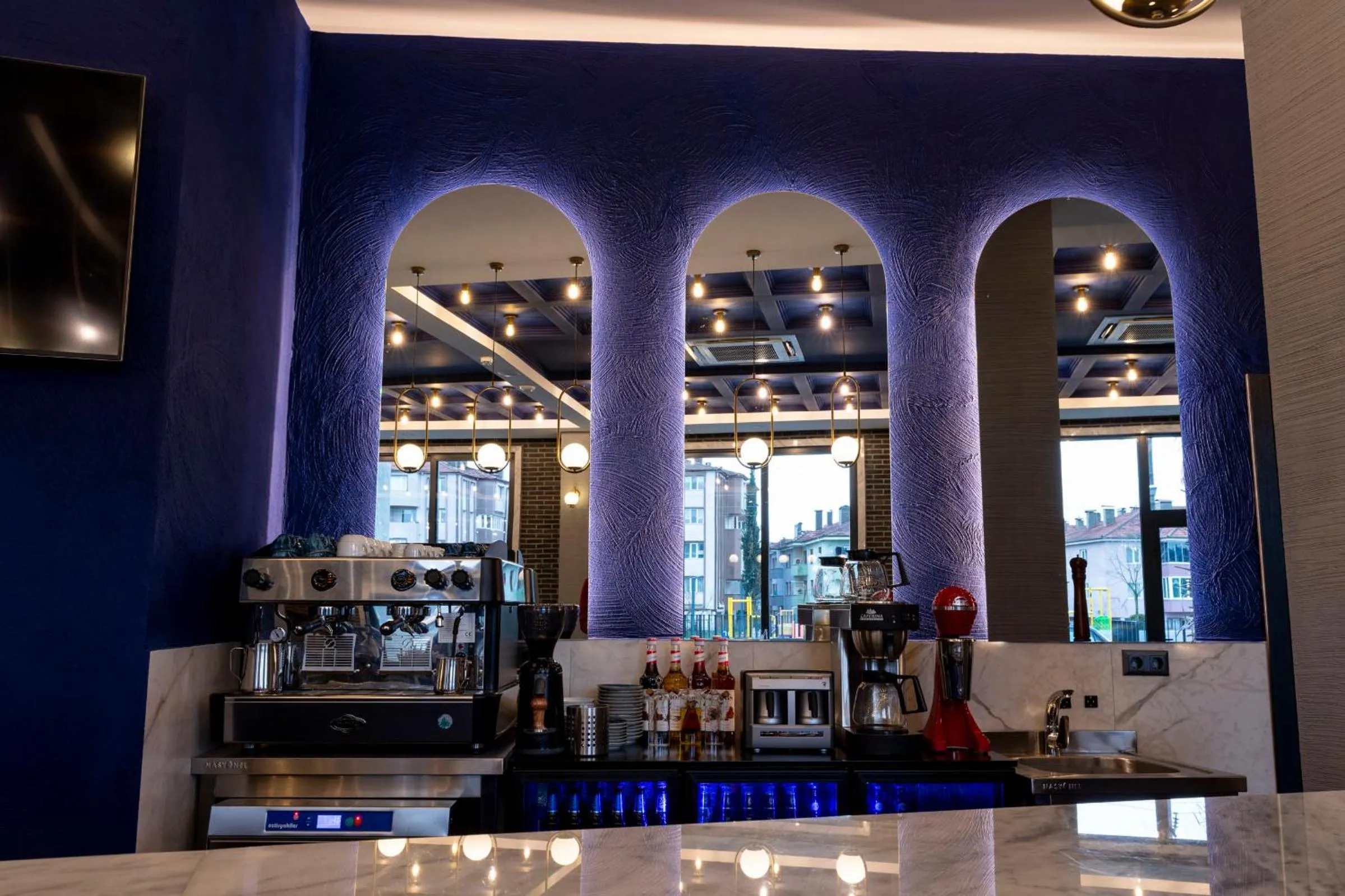 Coffee/tea facilities in Hotel Bonvie