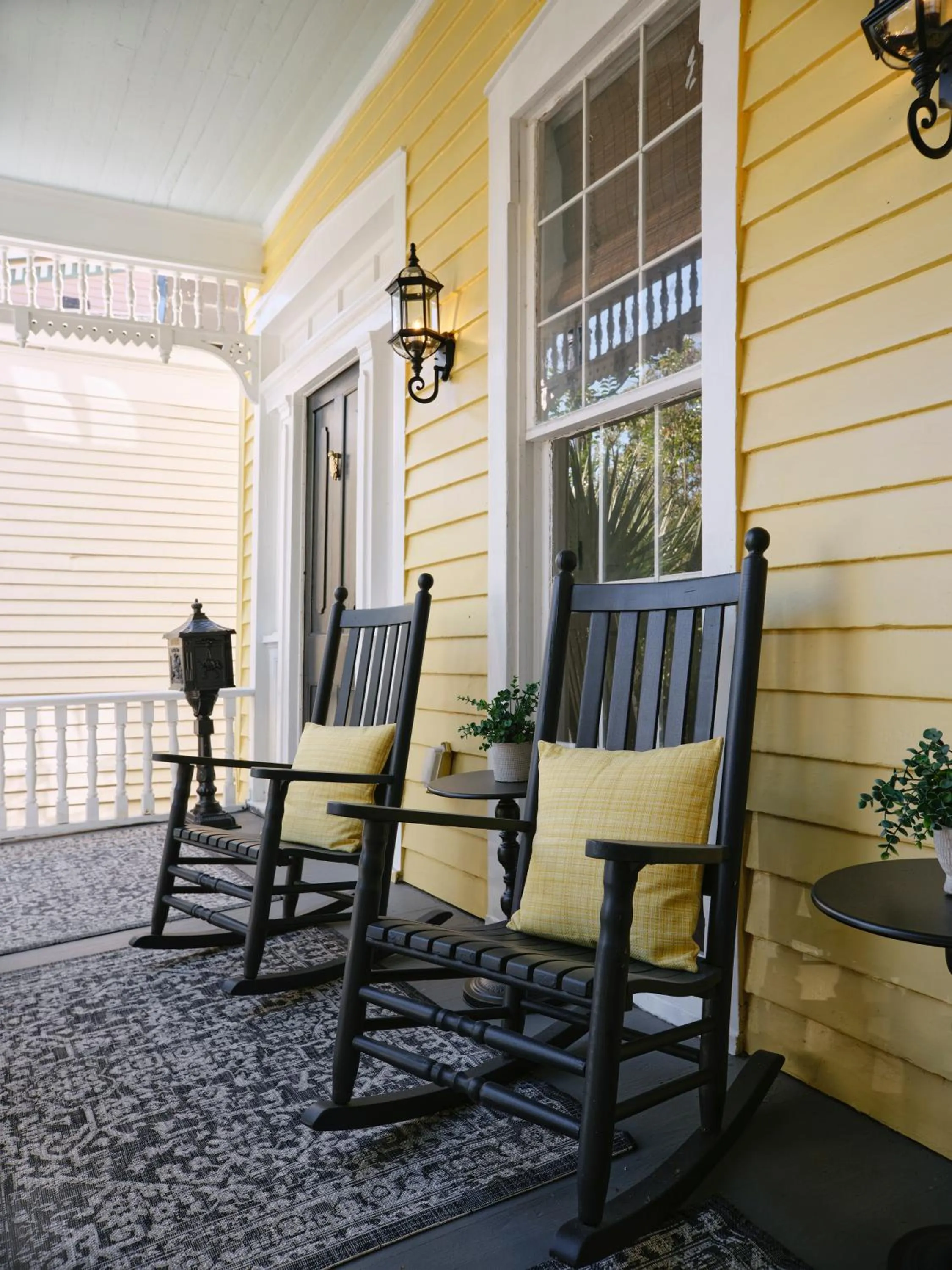 Patio in 111 Waldburg street Beautifully Renovated Historic 5 bedroom 5 bath
