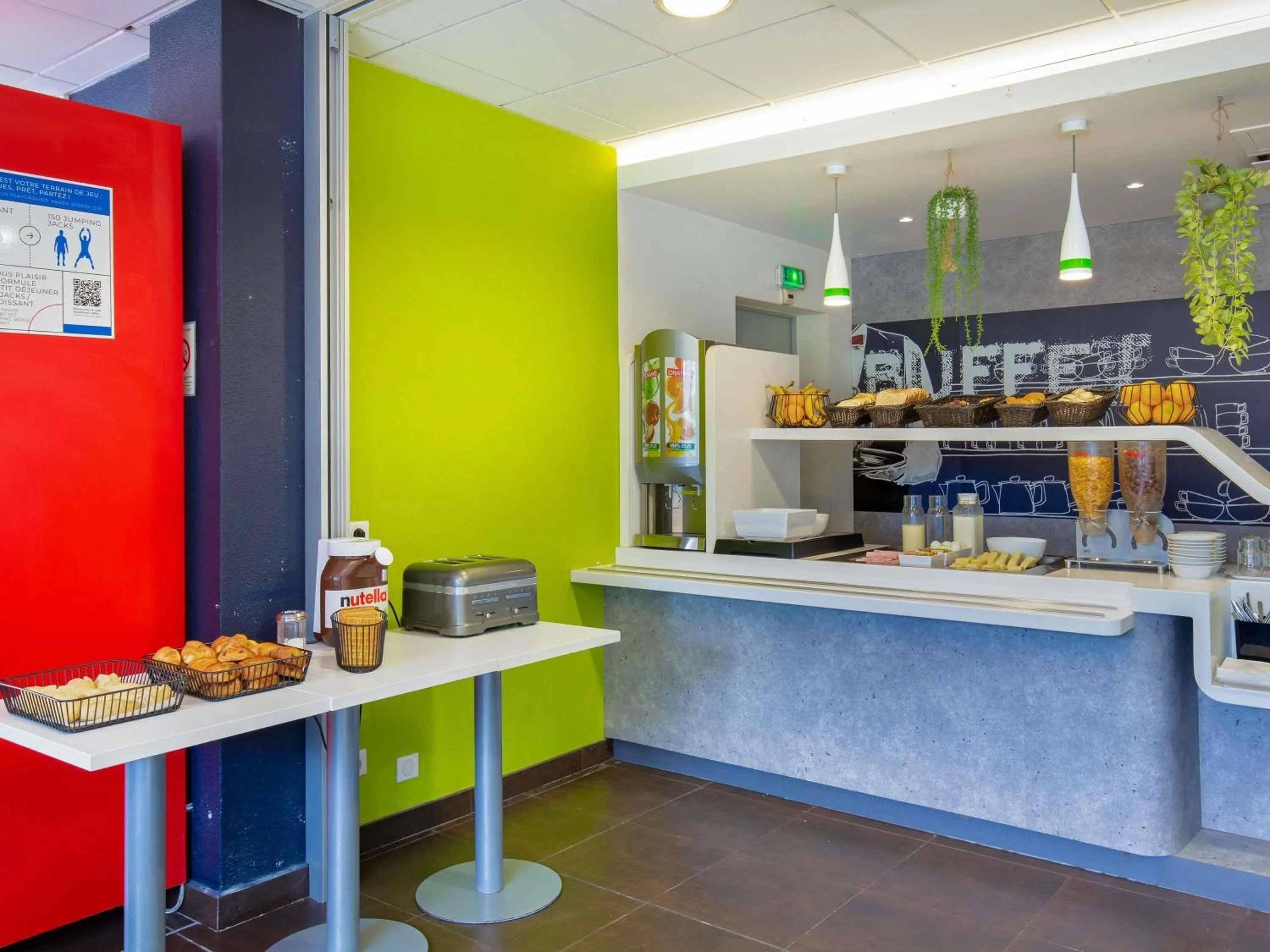 Breakfast in Ibis Budget Grenoble Sud Seyssins