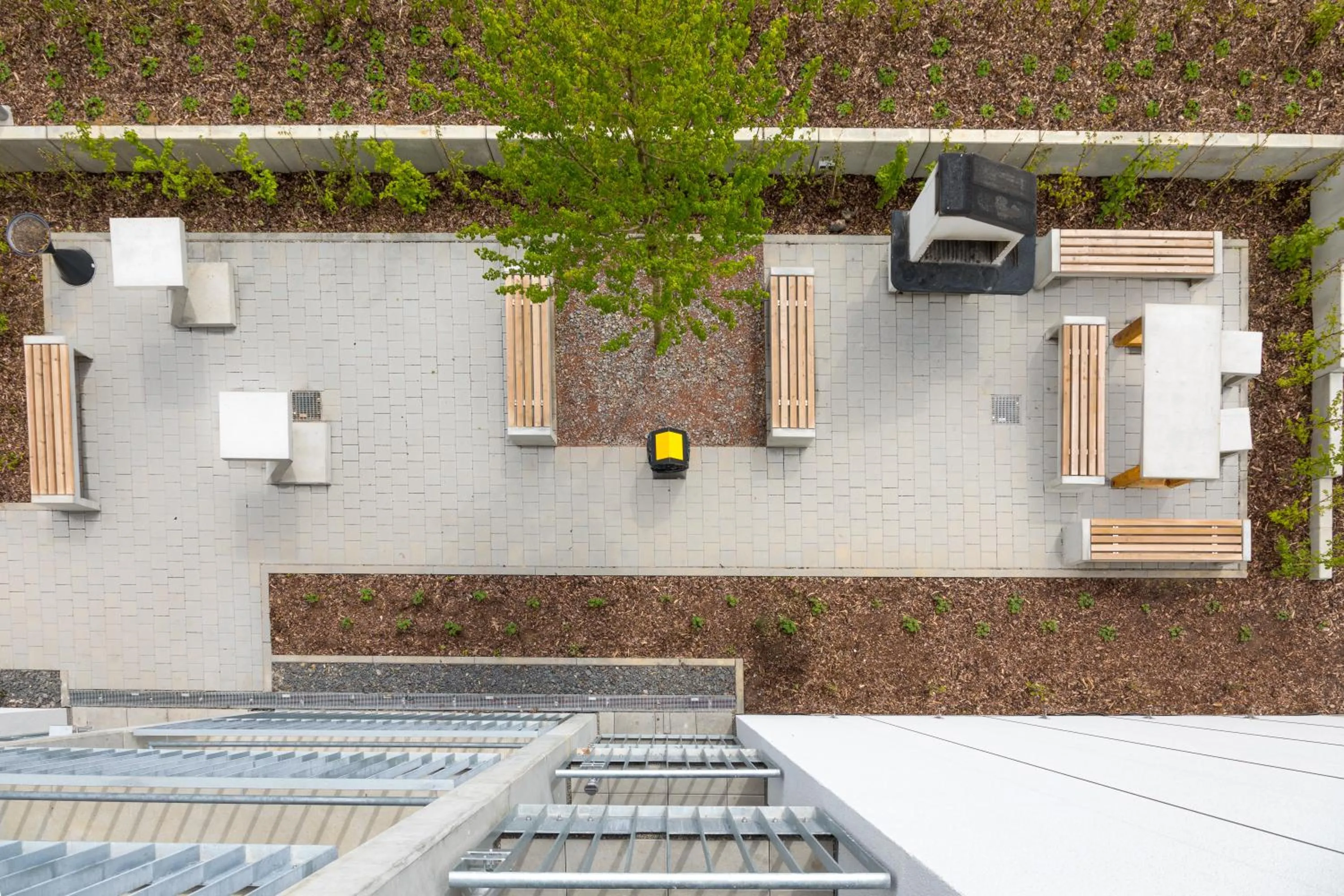 BBQ facilities in Das Schlafwerk Stuttgart-Nord -SELF-CHECK IN - keine Rezeption-LowBudget-cashless