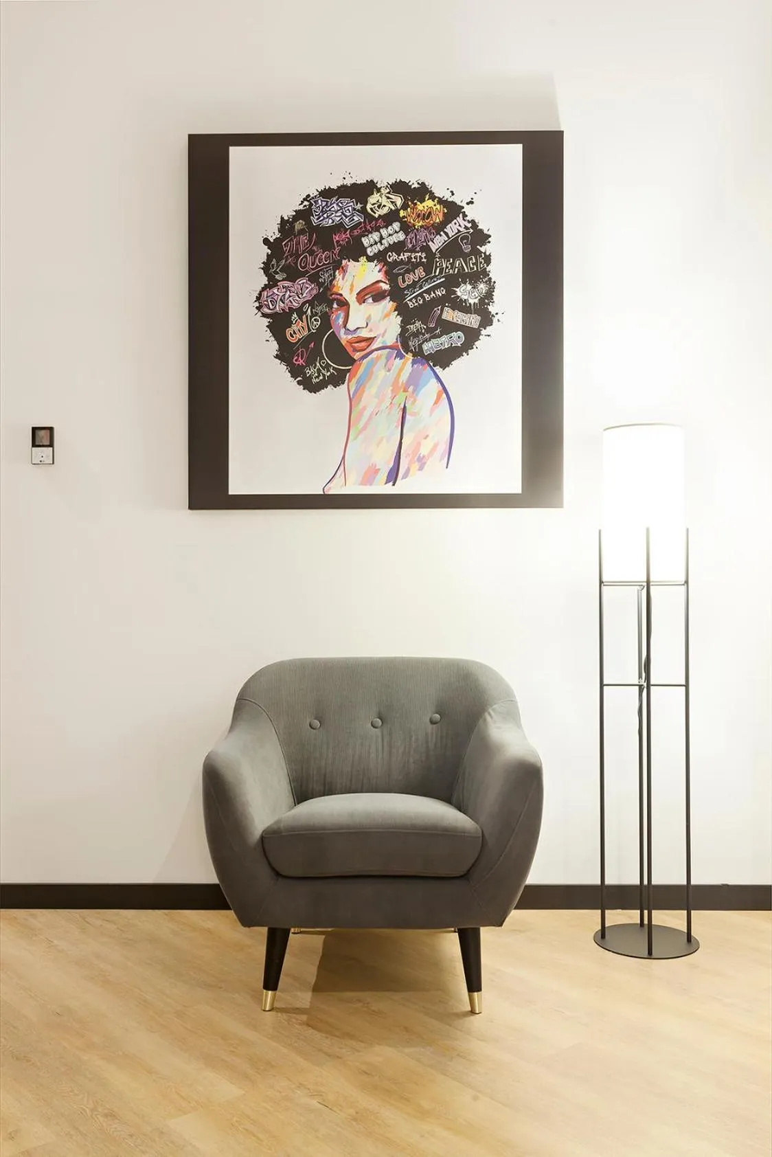 Seating area in Kombinat Rooms City Center