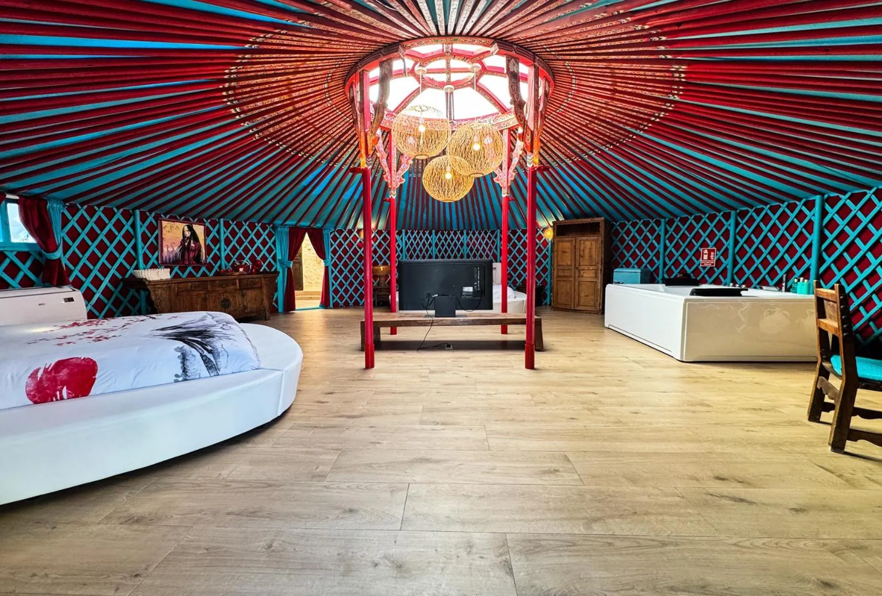 Bed in Cortijo Boutique Marbella