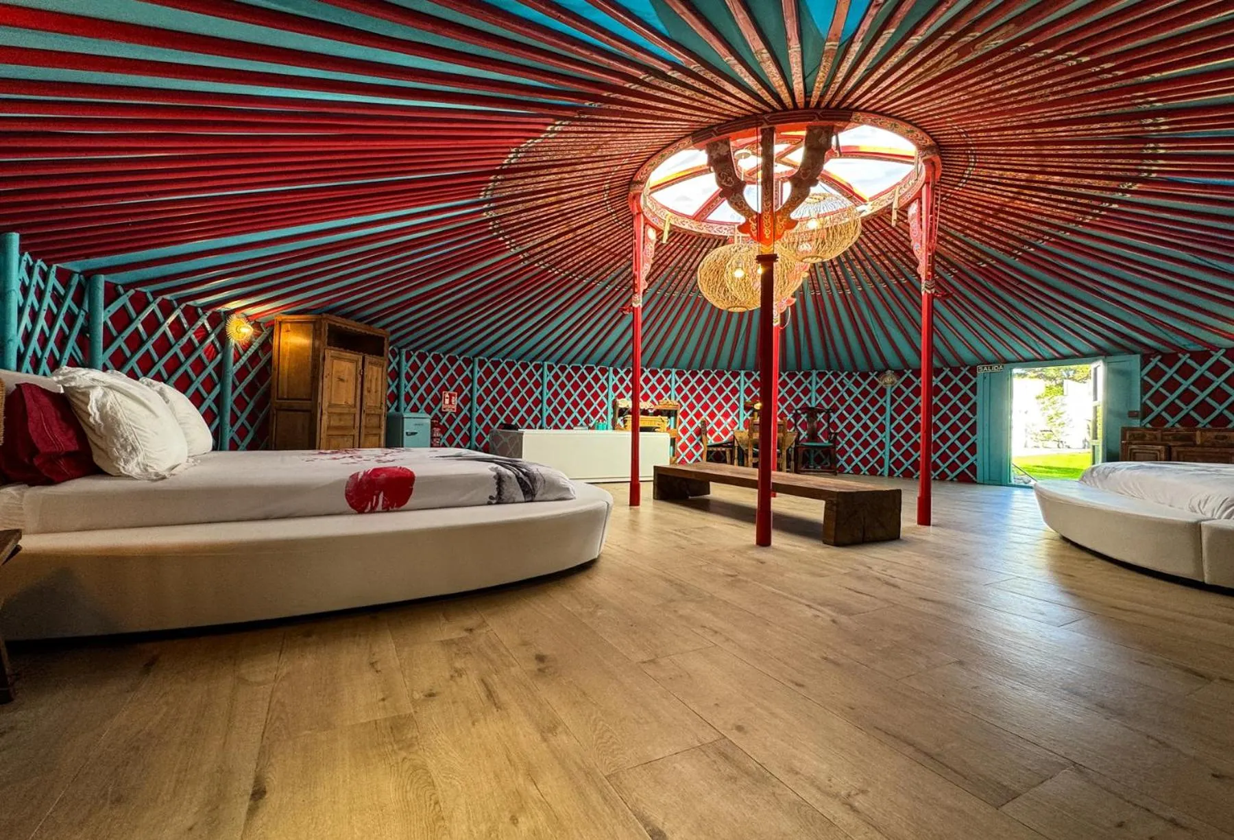 Bed in Cortijo Boutique Marbella