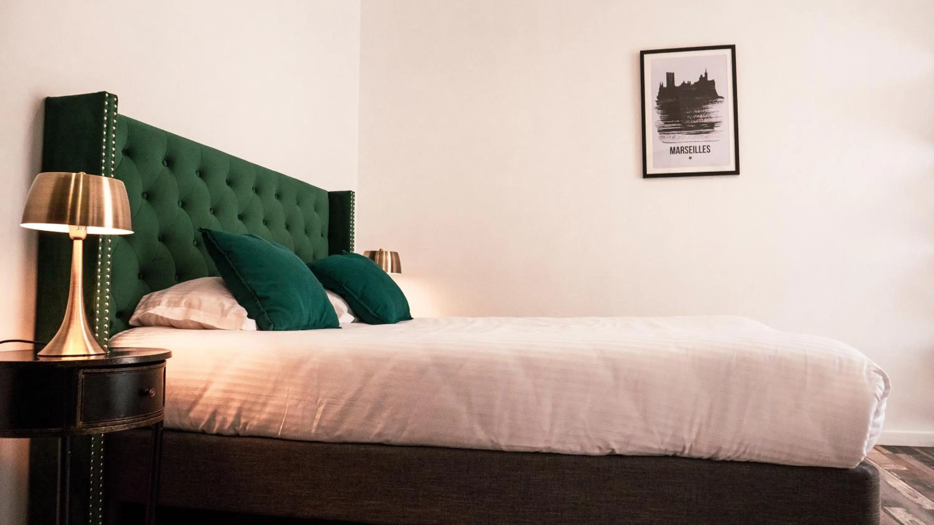 Bedroom, Bed in Kyriad Marseille Blancarde - Timone