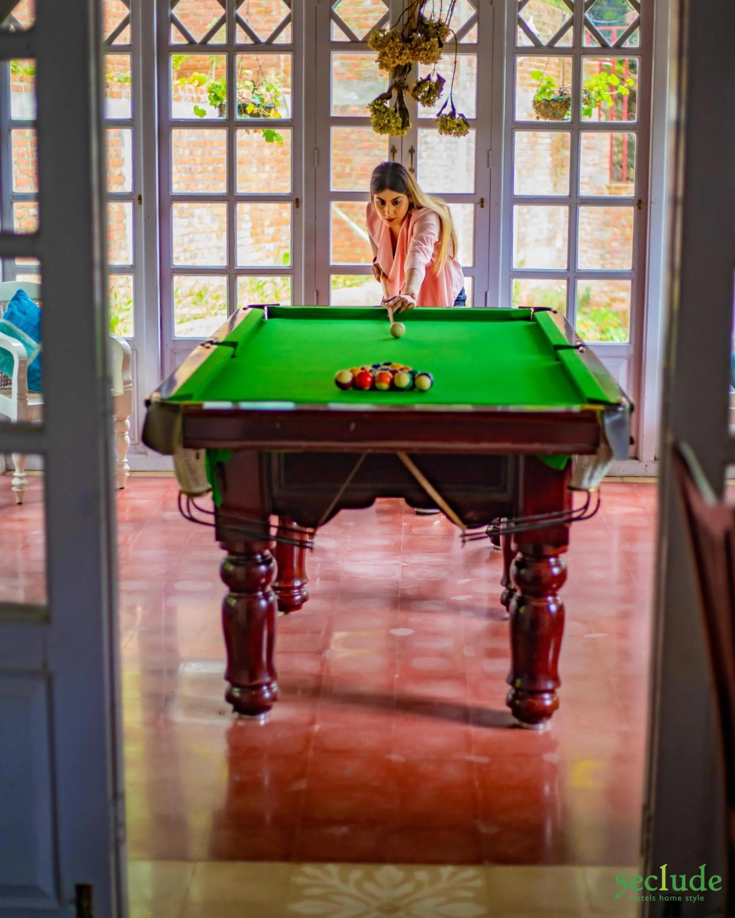 Game Room in Seclude Ramgarh Taradale