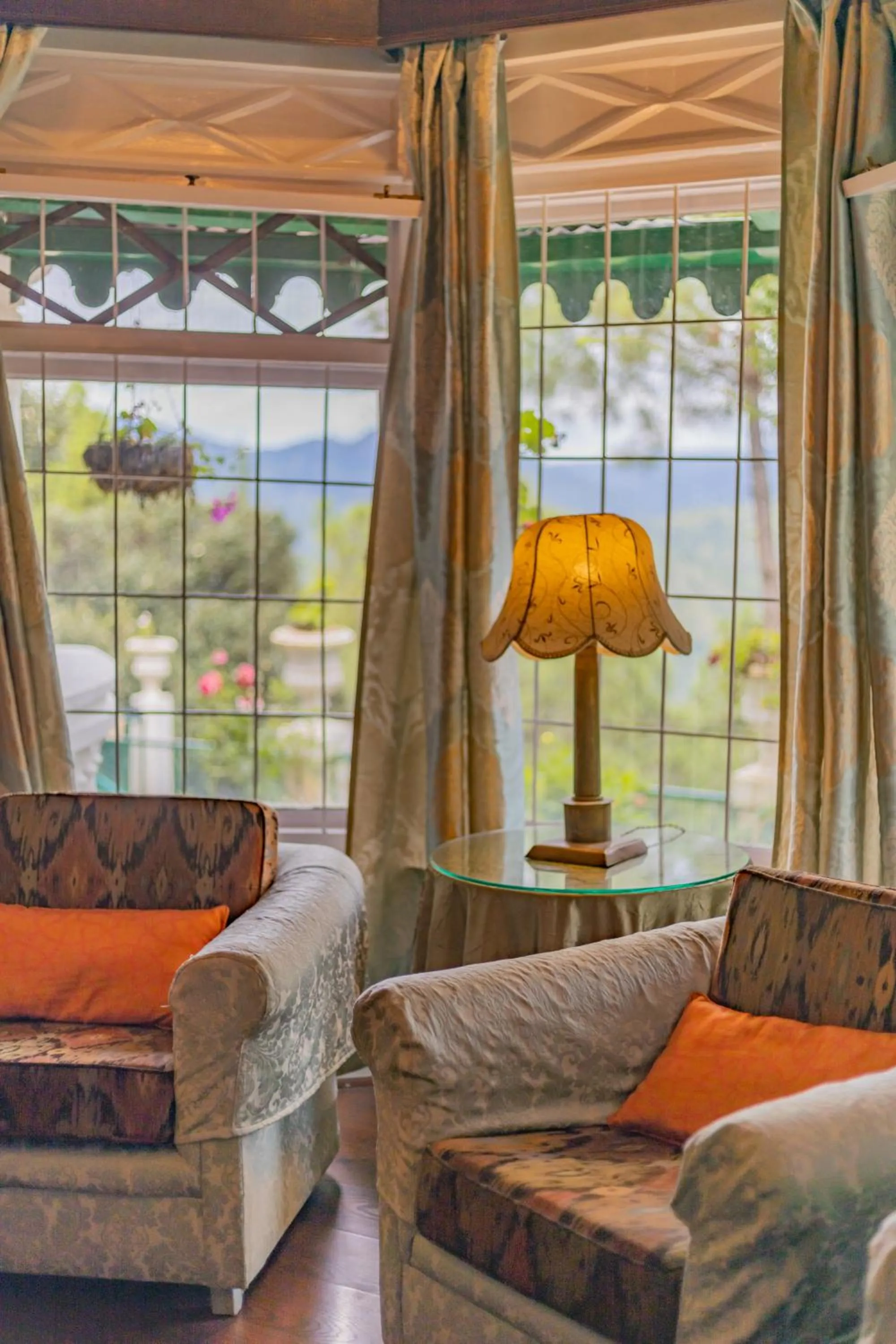 Living room in Seclude Ramgarh Taradale