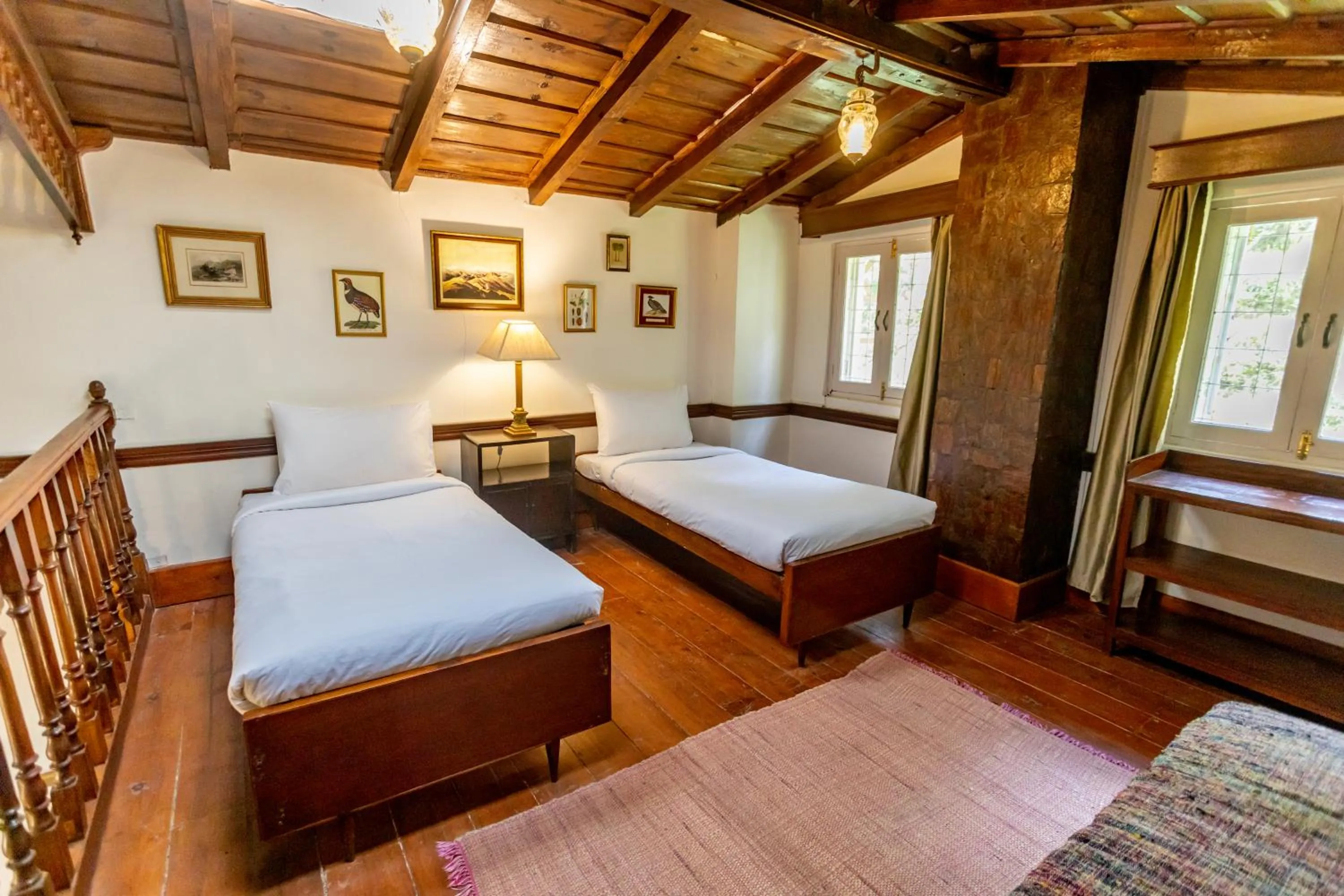 Bedroom, Bed in Seclude Ramgarh Taradale