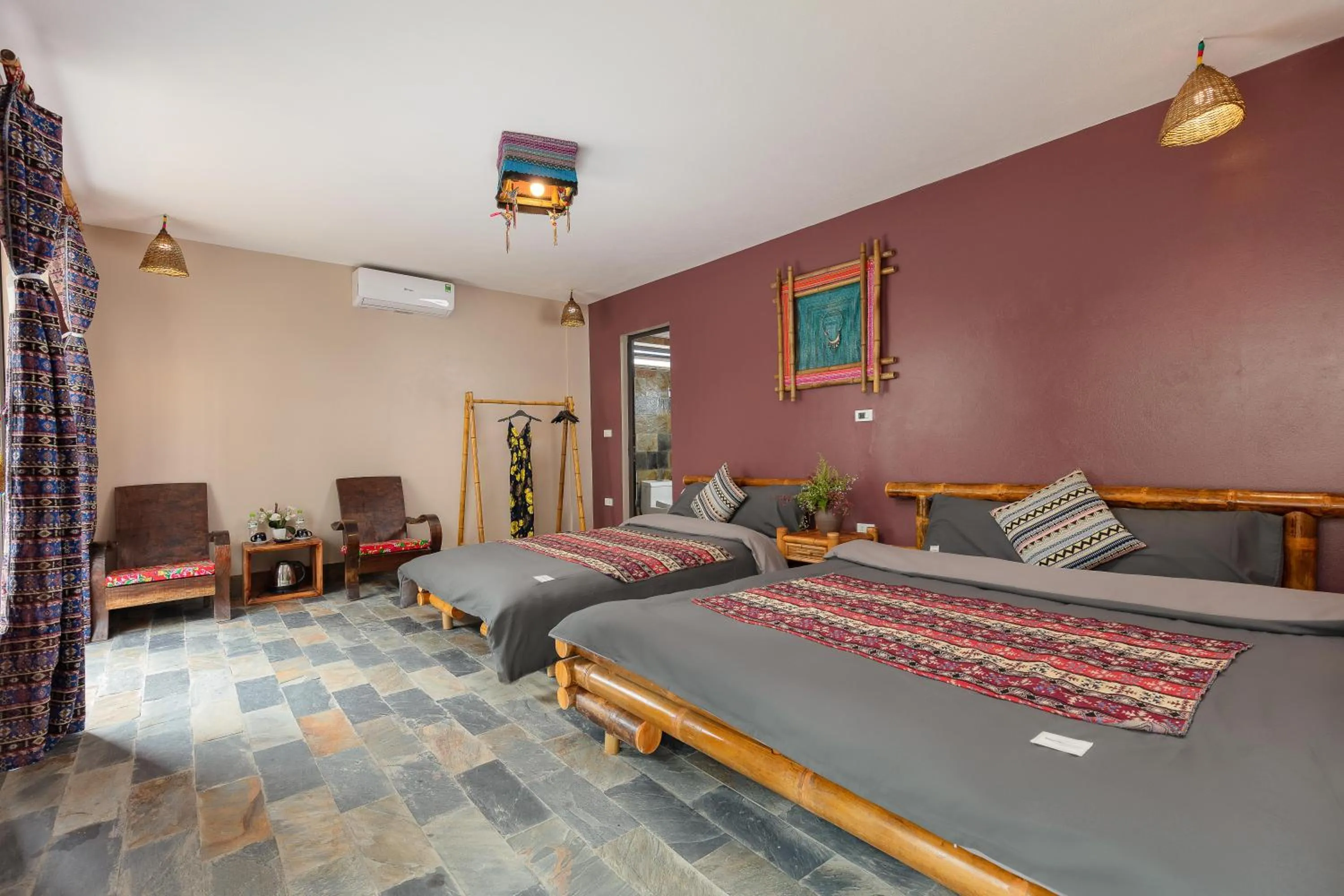 Photo of the whole room, Bed in Mega View Homestay