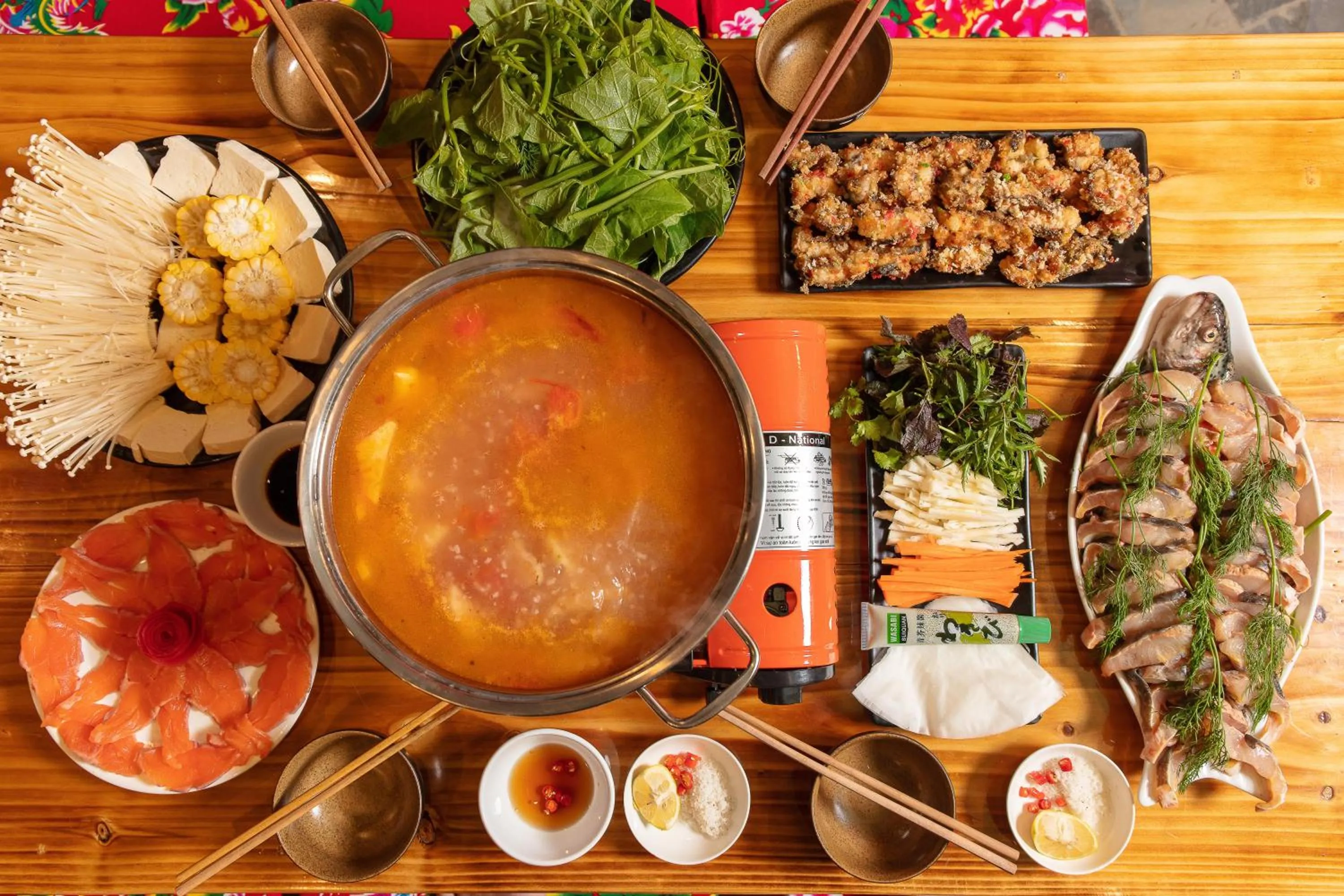 Lunch in Mega View Homestay