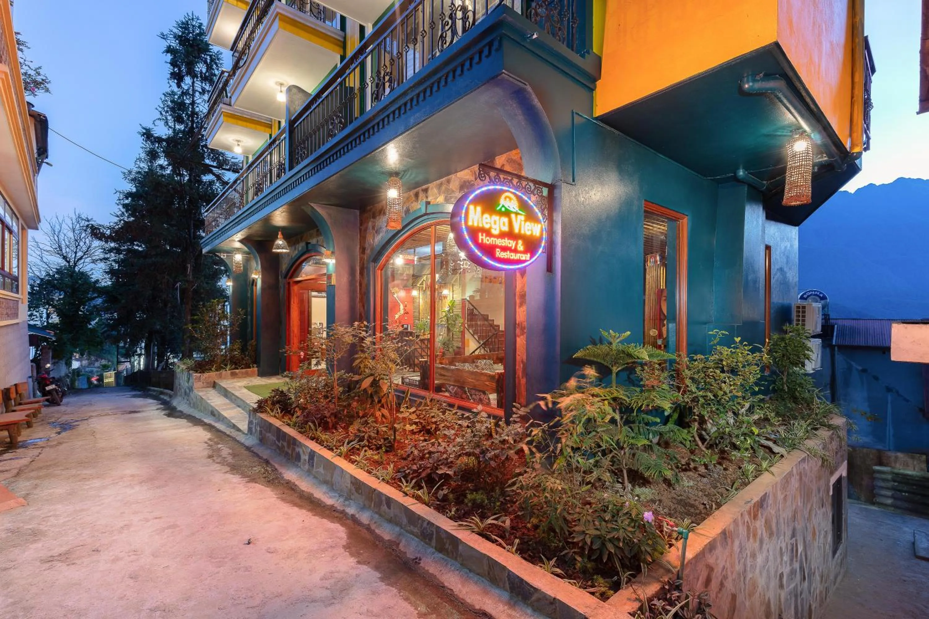 Facade/entrance in Mega View Homestay