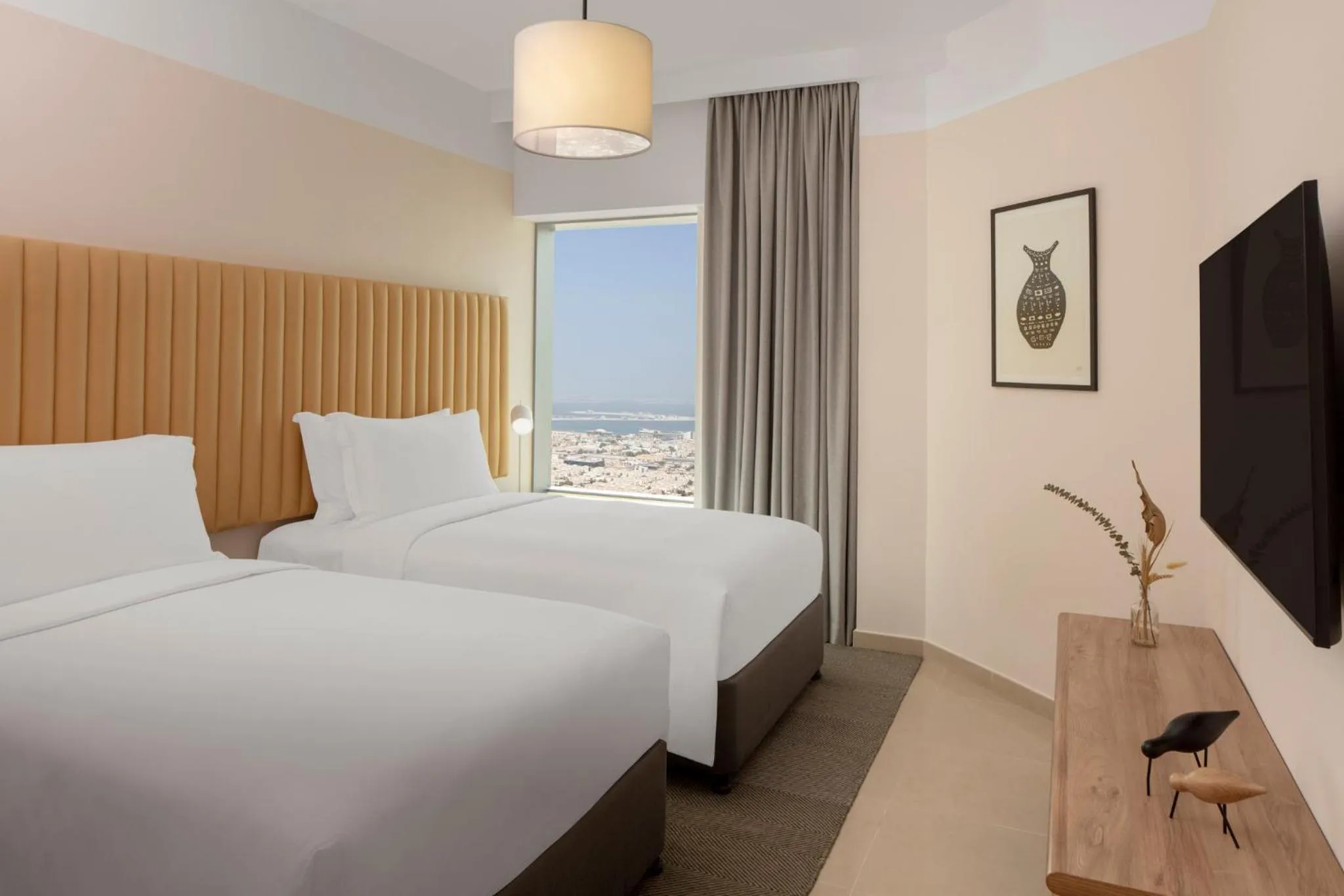 Photo of the whole room, Bed in Staybridge Suites Dubai Financial Centre by IHG