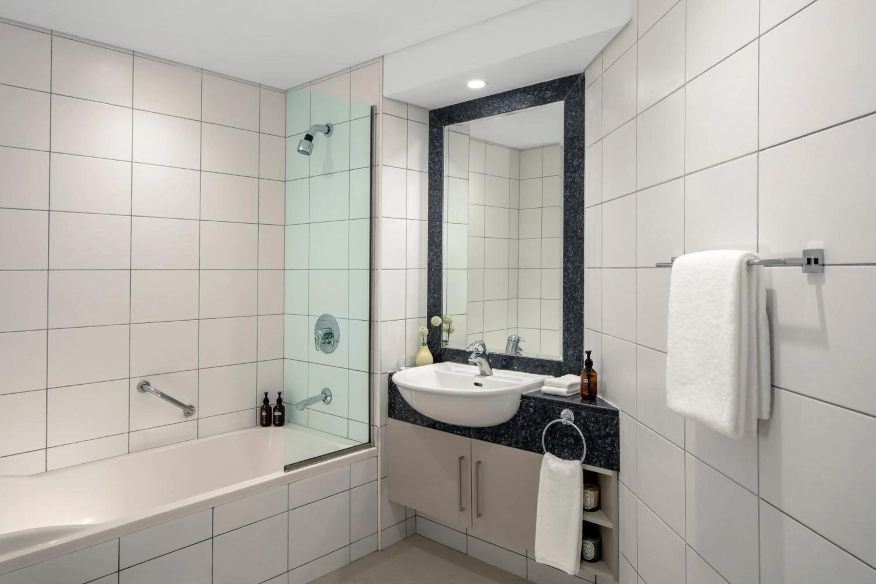 Bathroom in Staybridge Suites Dubai Financial Centre by IHG