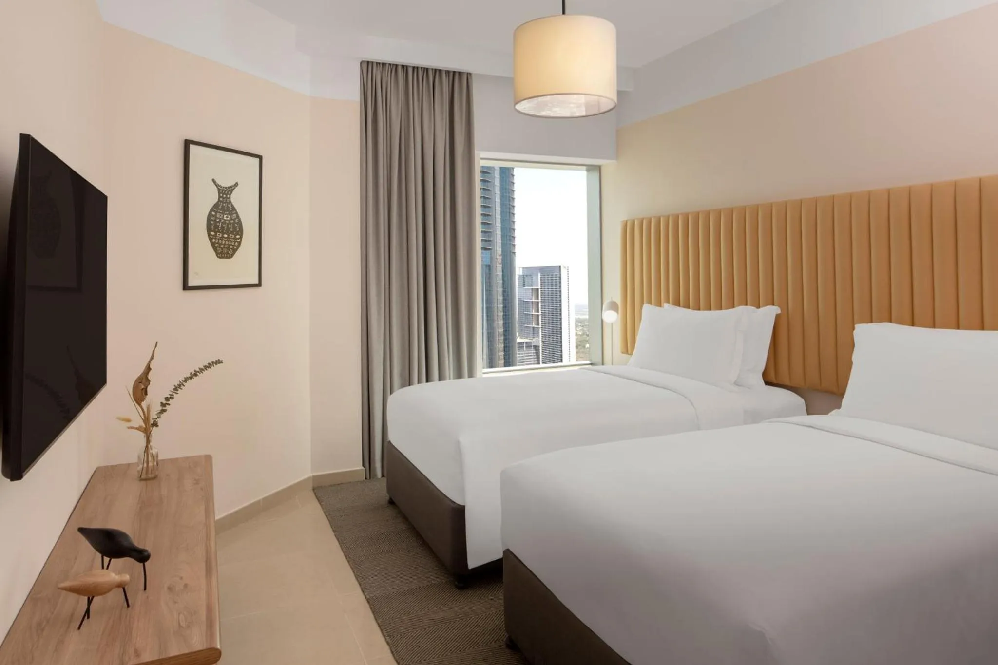 Photo of the whole room, Bed in Staybridge Suites Dubai Financial Centre by IHG