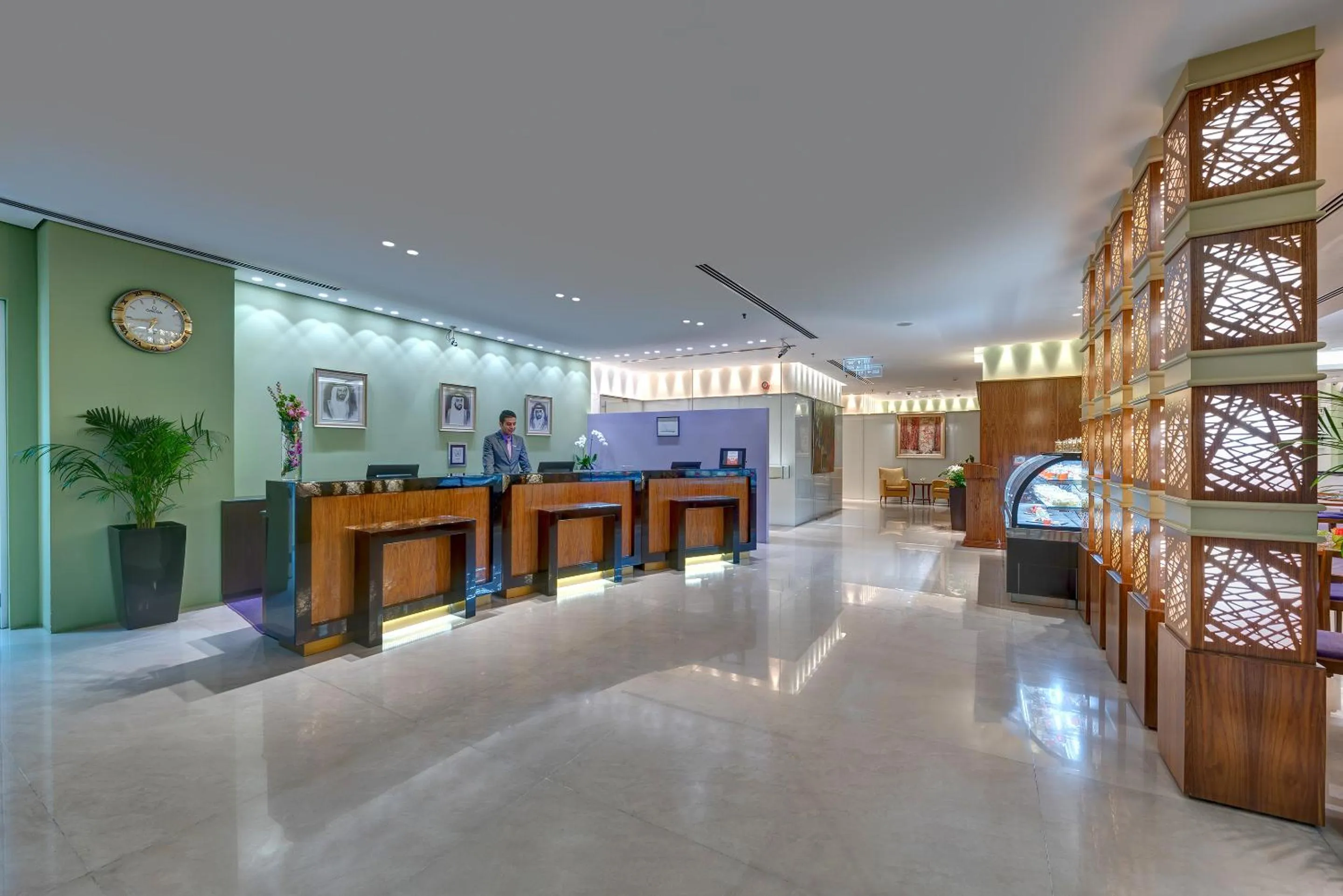 Lobby or reception in J5 RIMAL Hotel Apartments